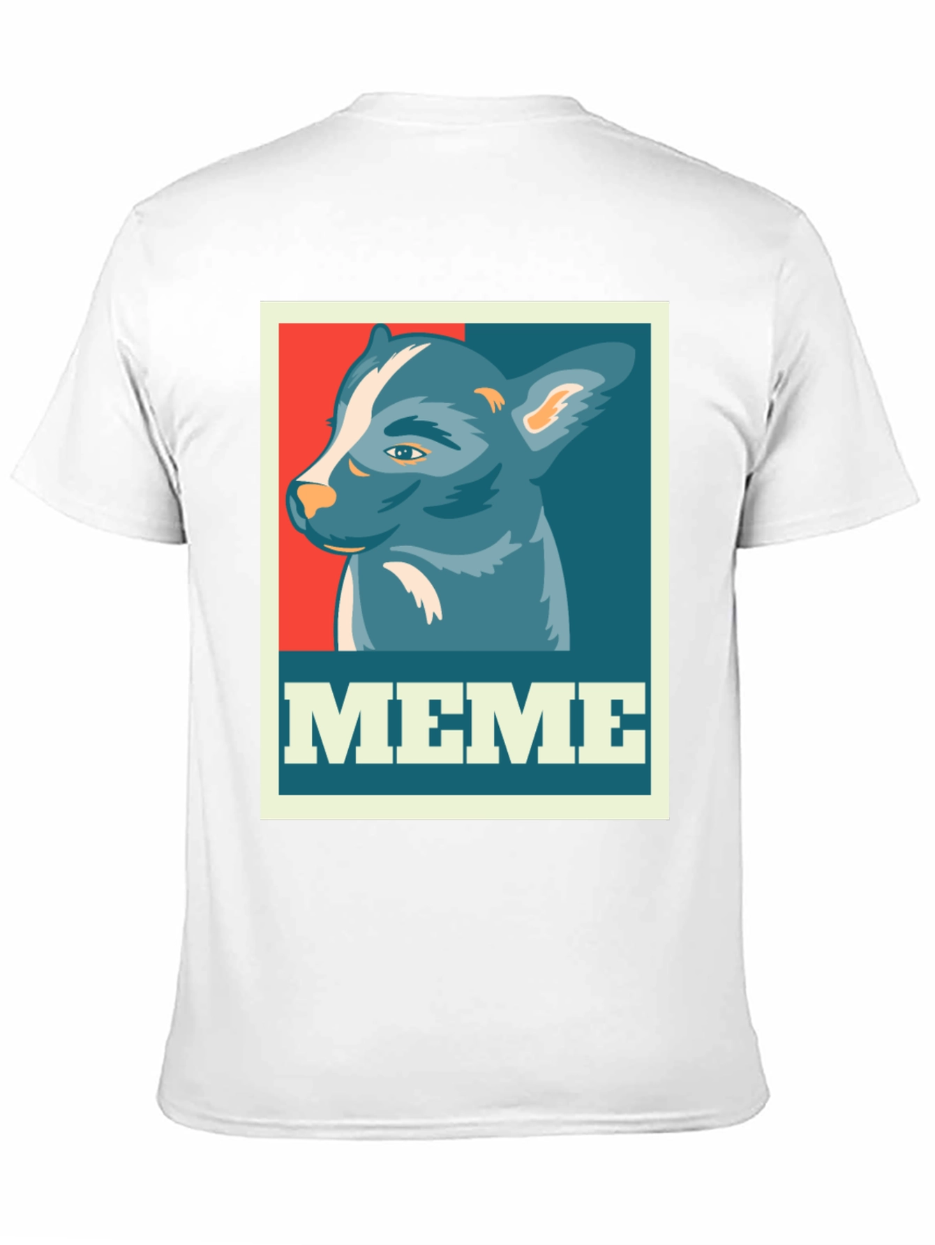 Meme Dog Graphic Tee - Black Cotton T-Shirt