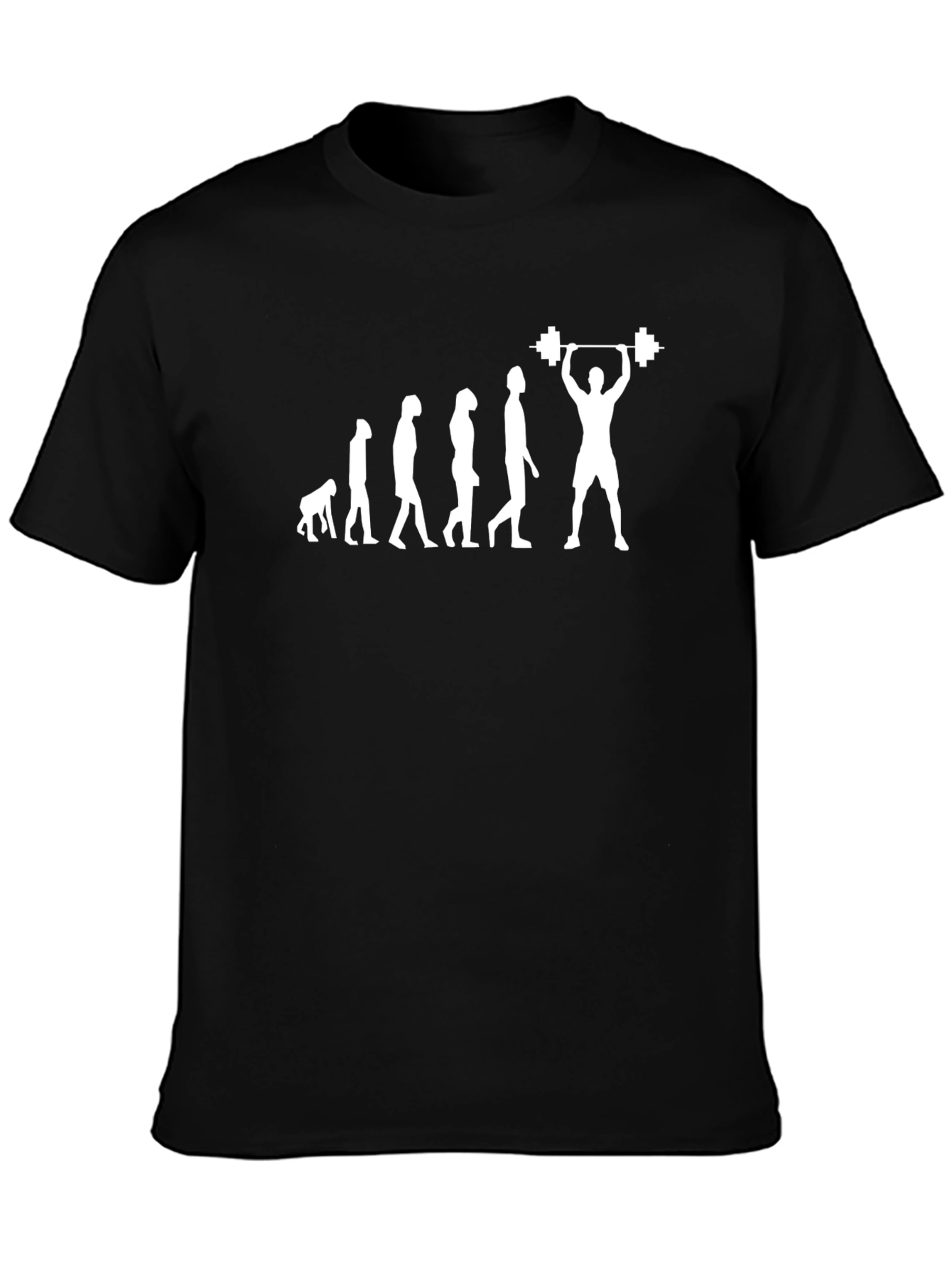 Evolution of Fitness T-Shirt - Black