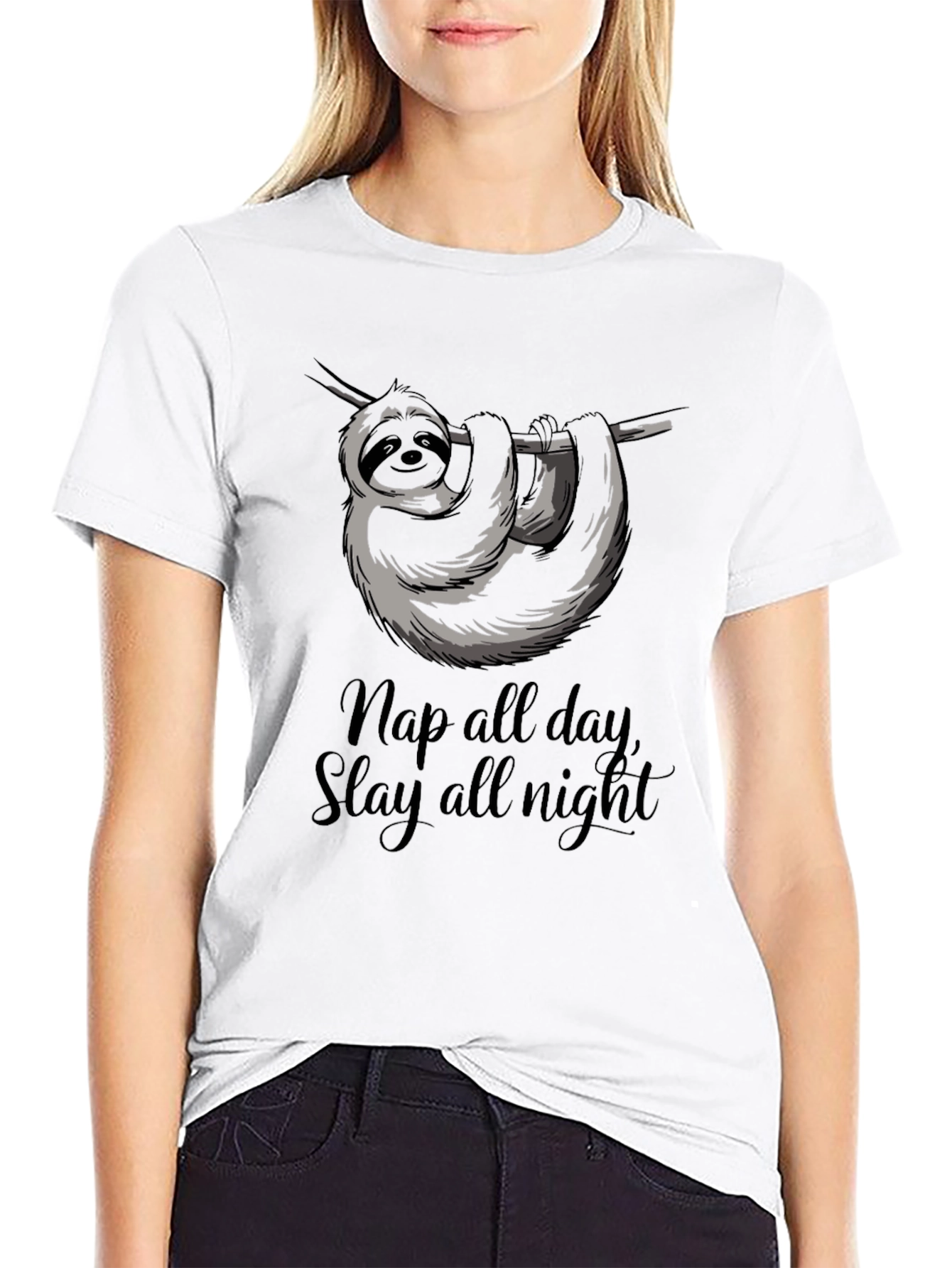 Sloth Nap All Day T-Shirt