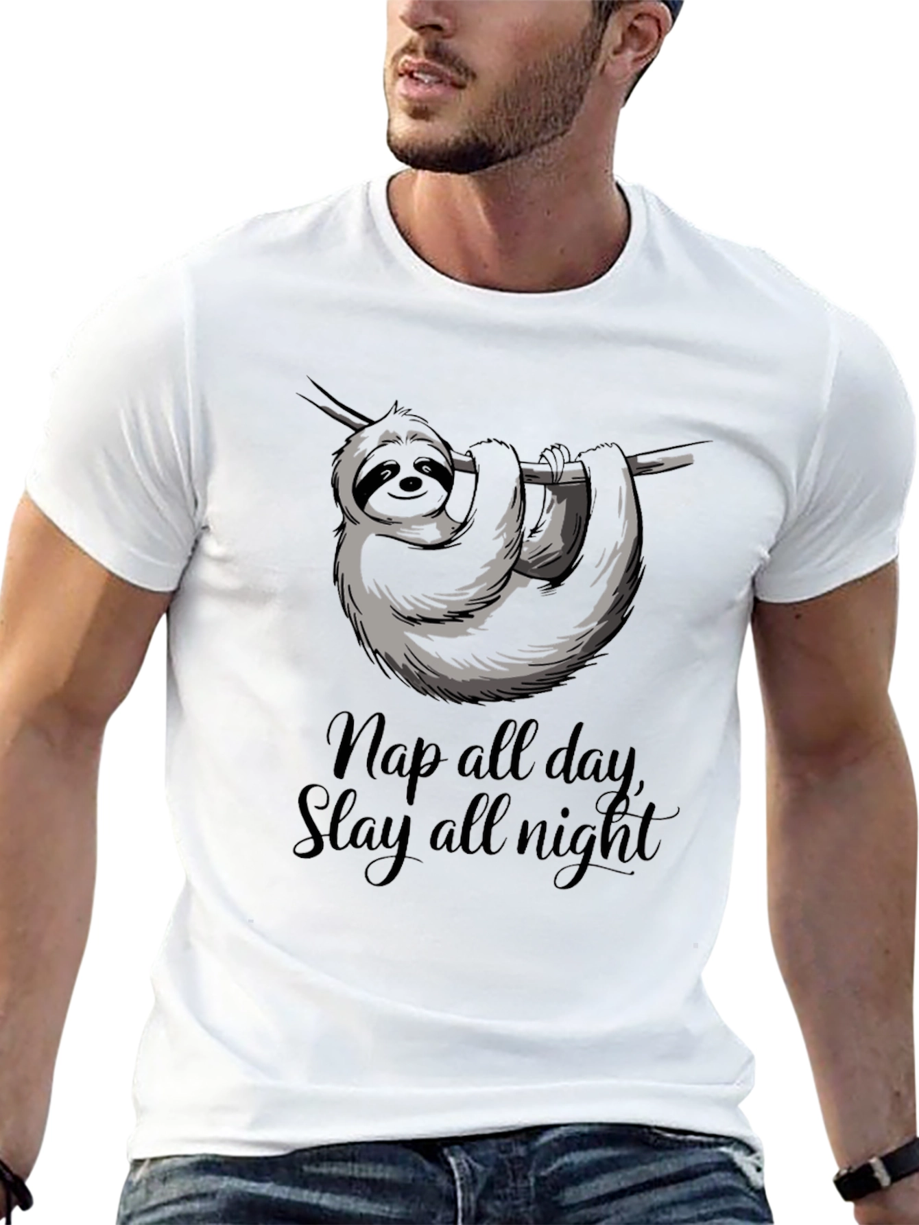 Sloth Nap All Day T-Shirt