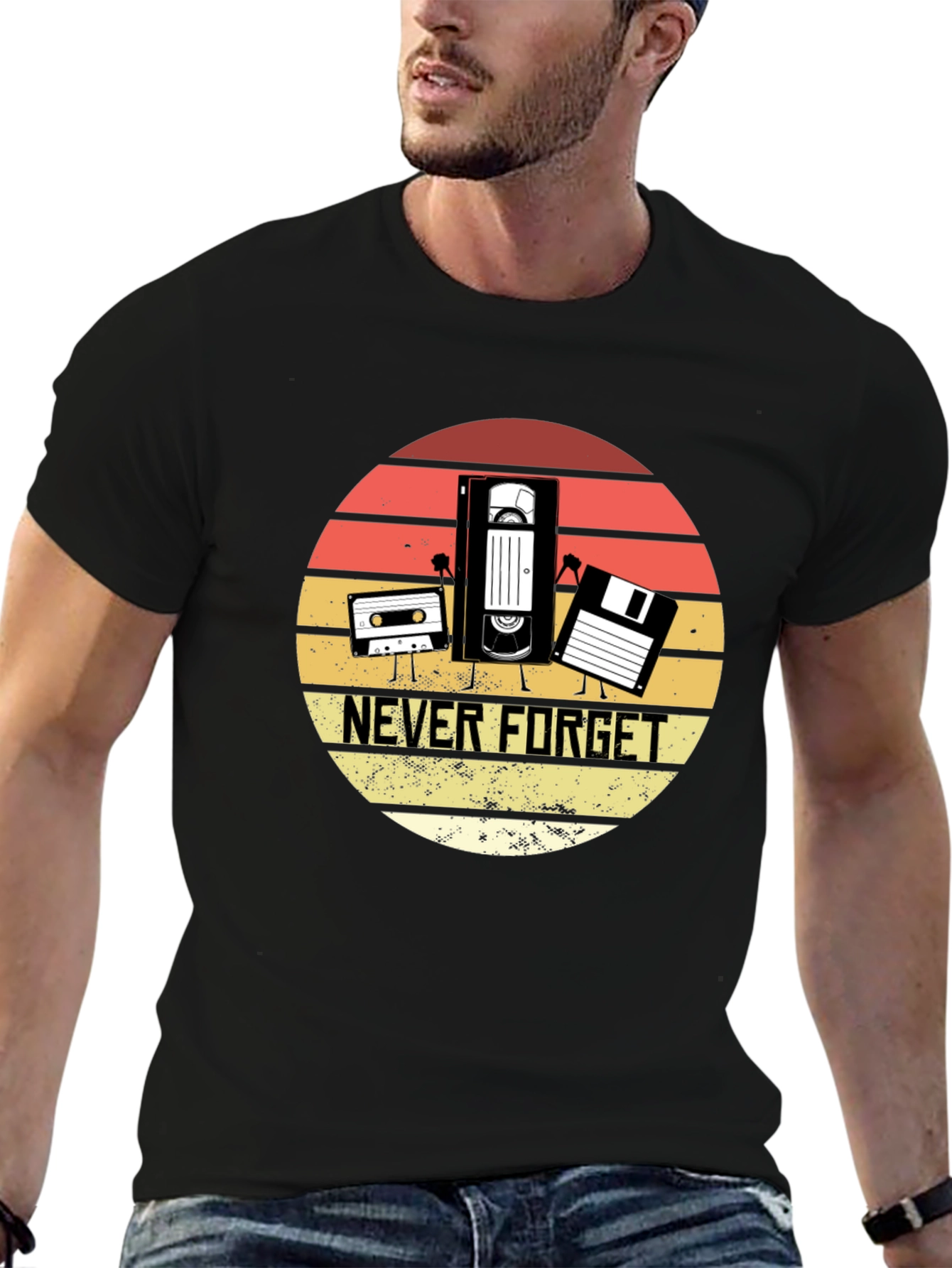 Retro Never Forget T-Shirt