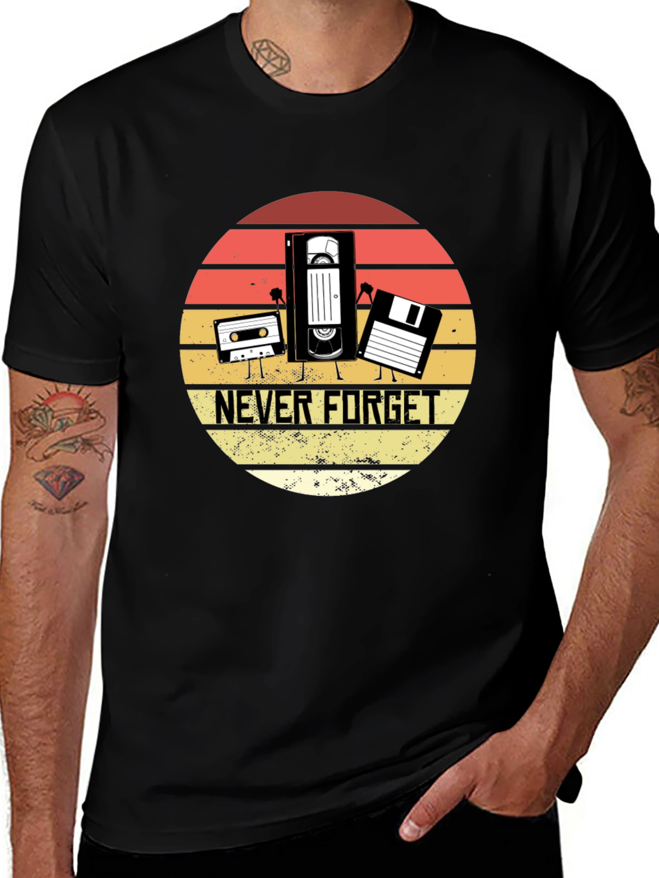 Retro Never Forget T-Shirt