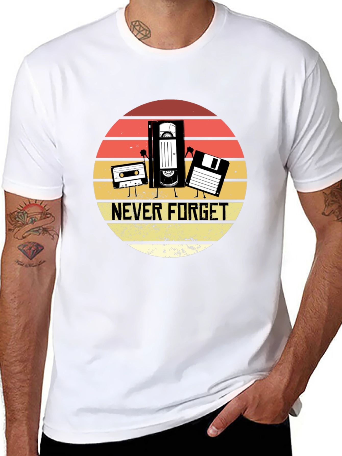 Retro Never Forget T-Shirt