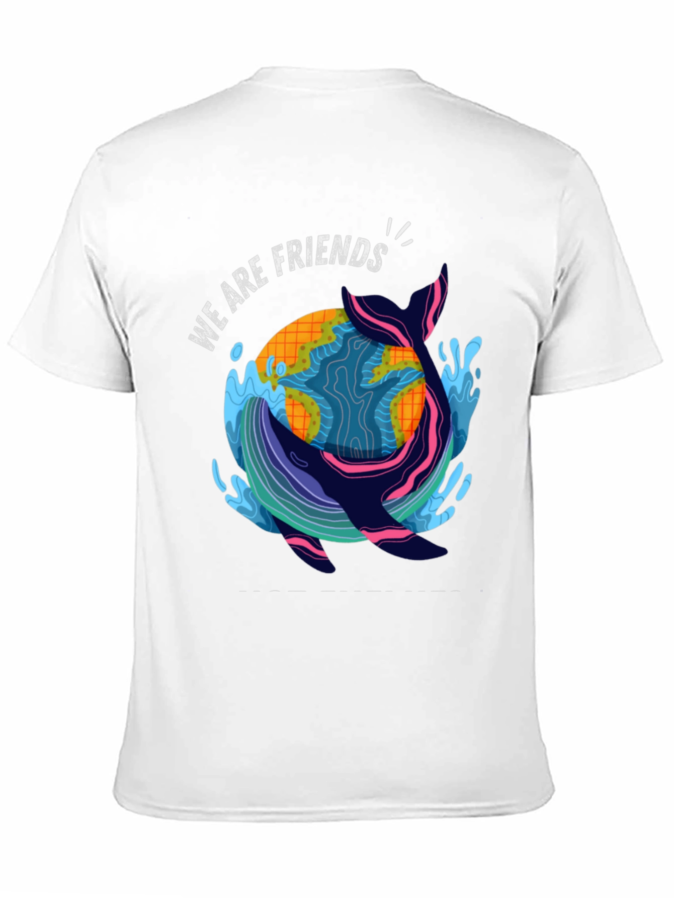 Eco-Friendly Whale Graphic T-Shirt