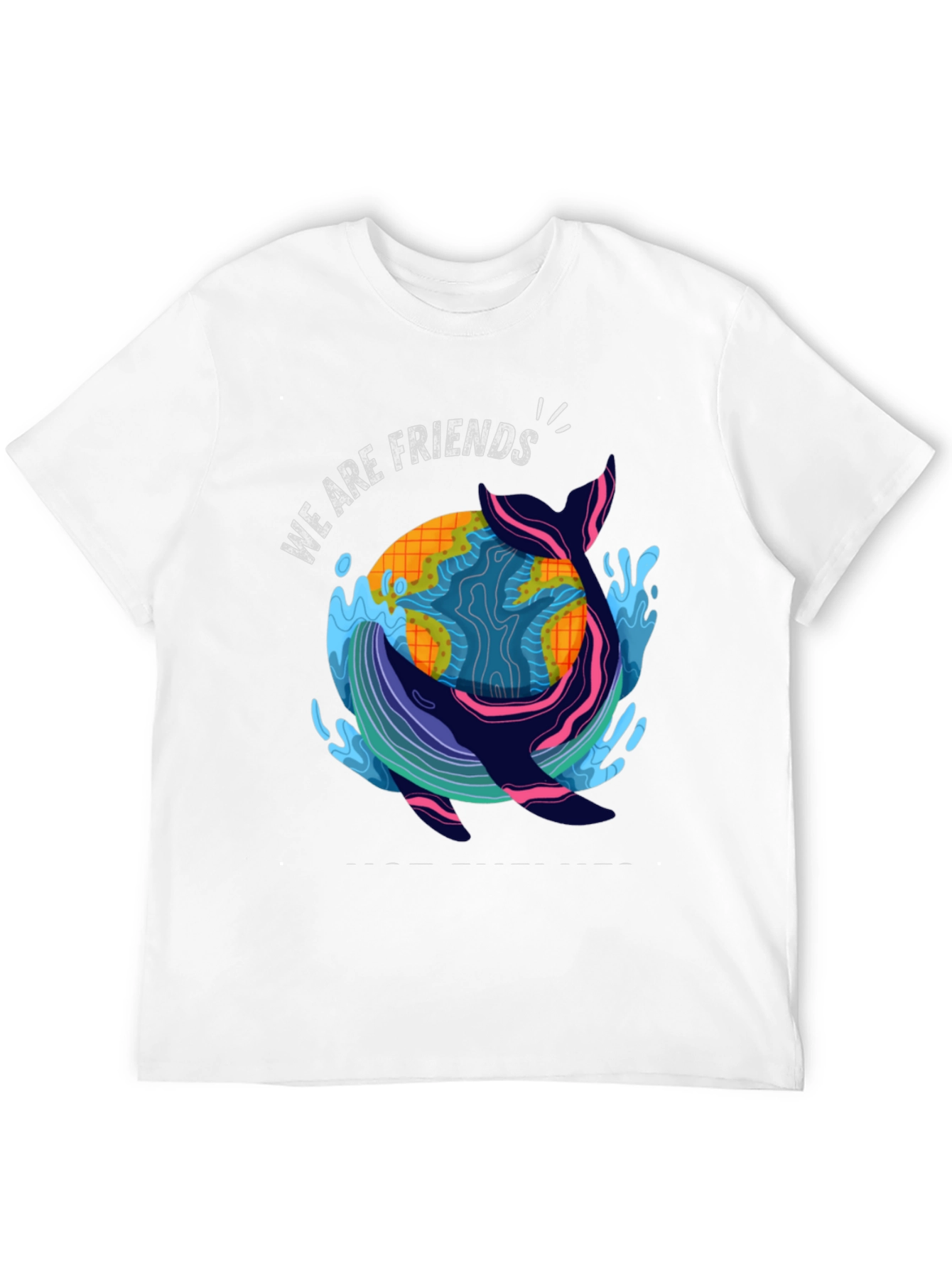 Eco-Friendly Whale Graphic T-Shirt