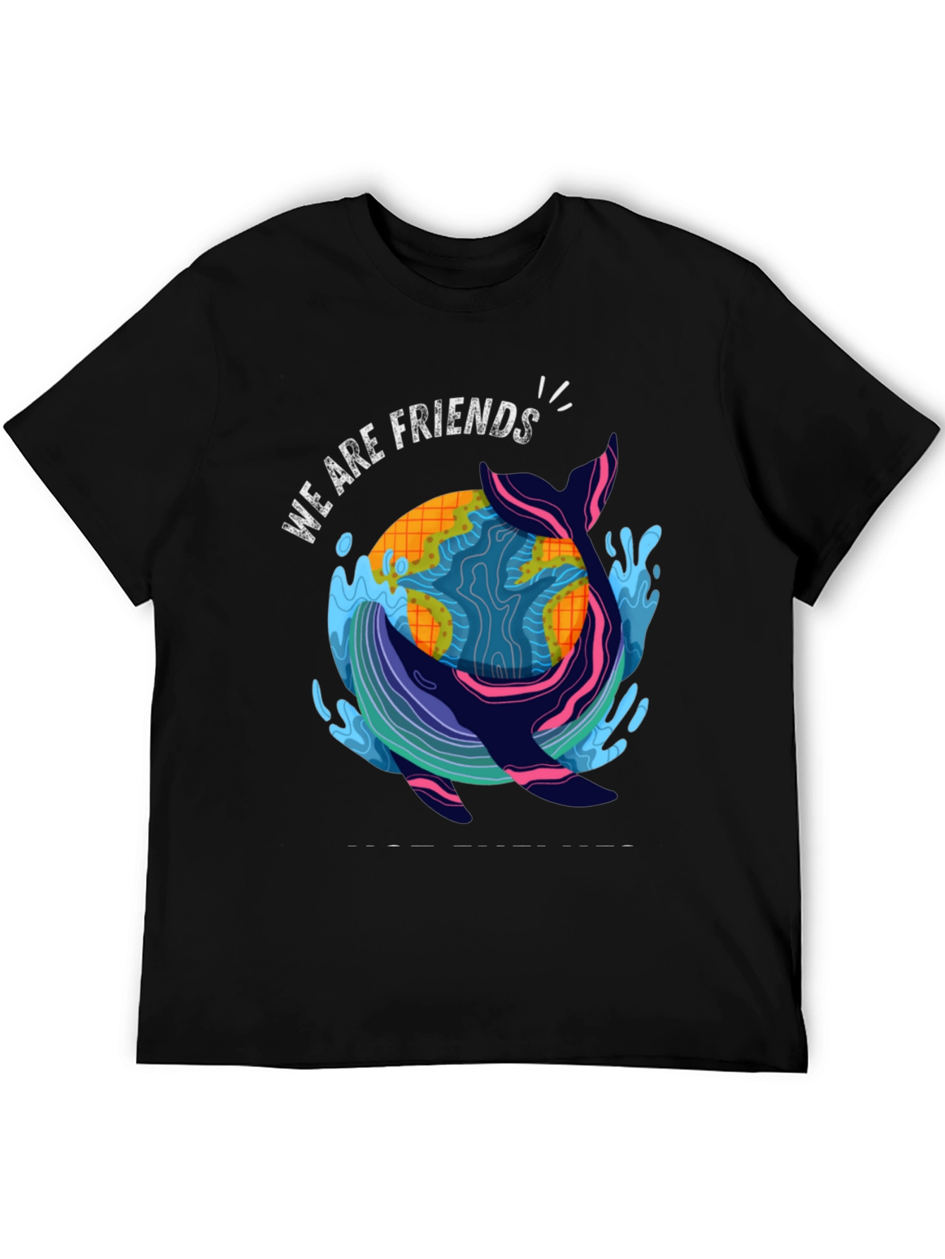Eco-Friendly Whale Graphic T-Shirt