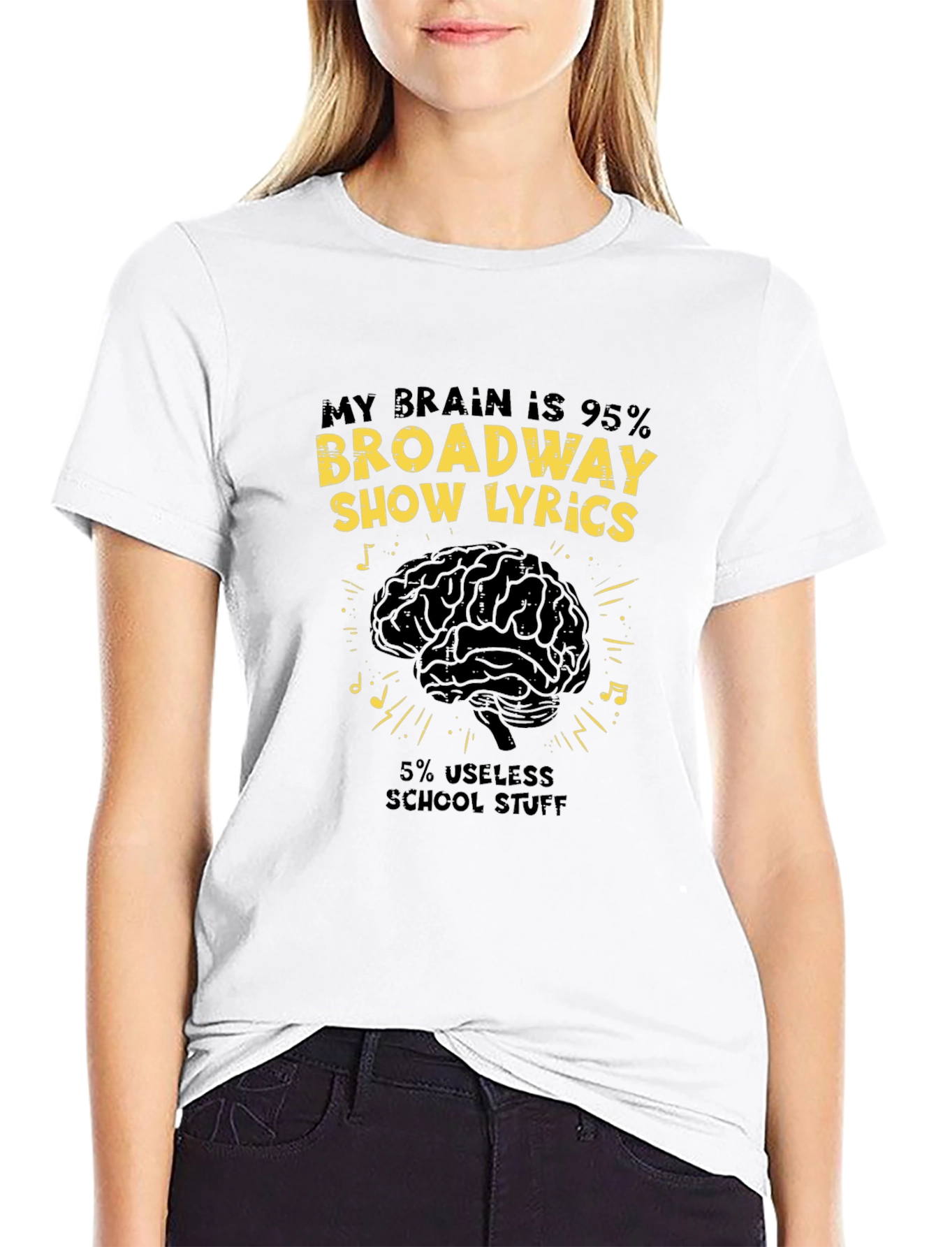 Broadway Show Lyrics T-Shirt