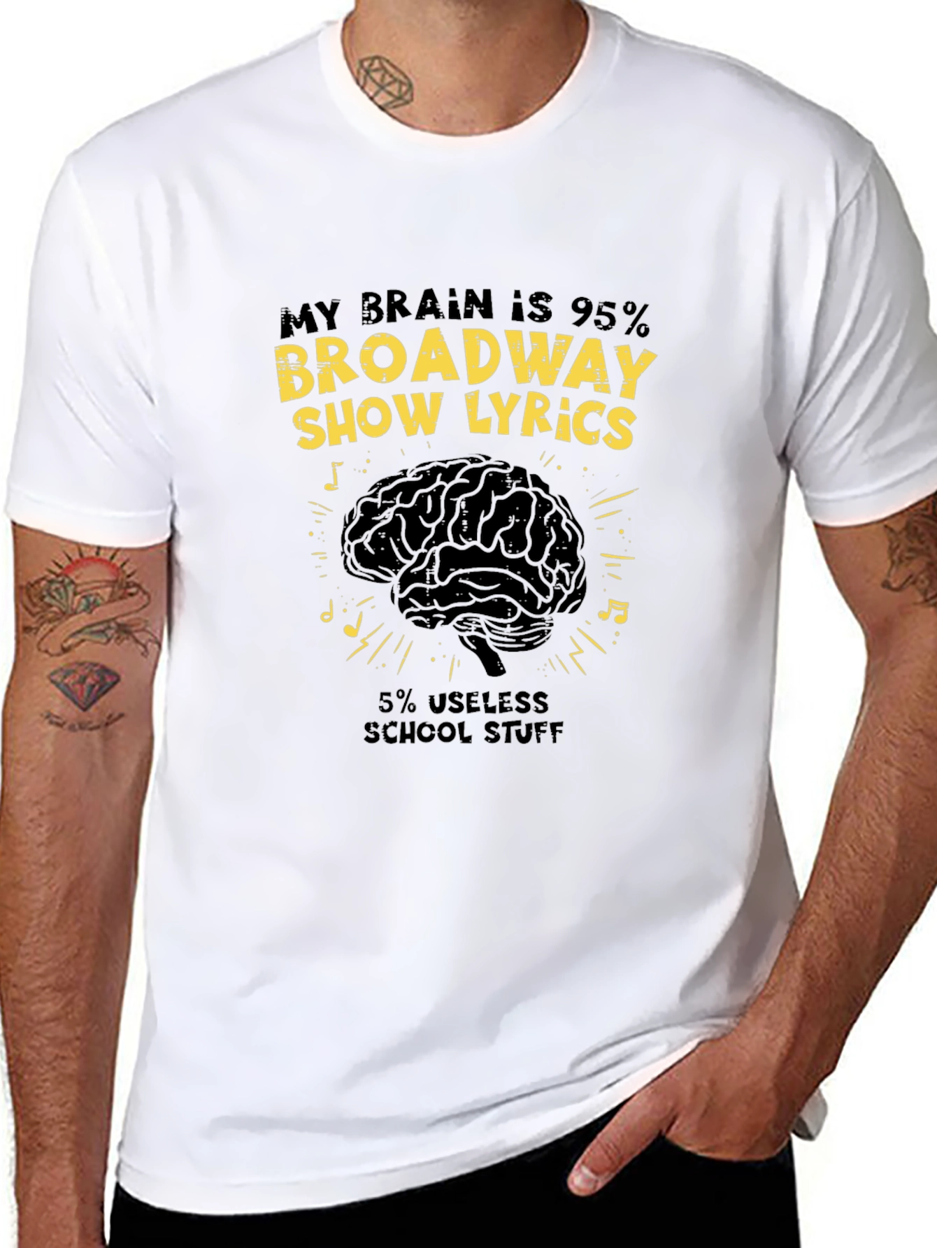 Broadway Show Lyrics T-Shirt