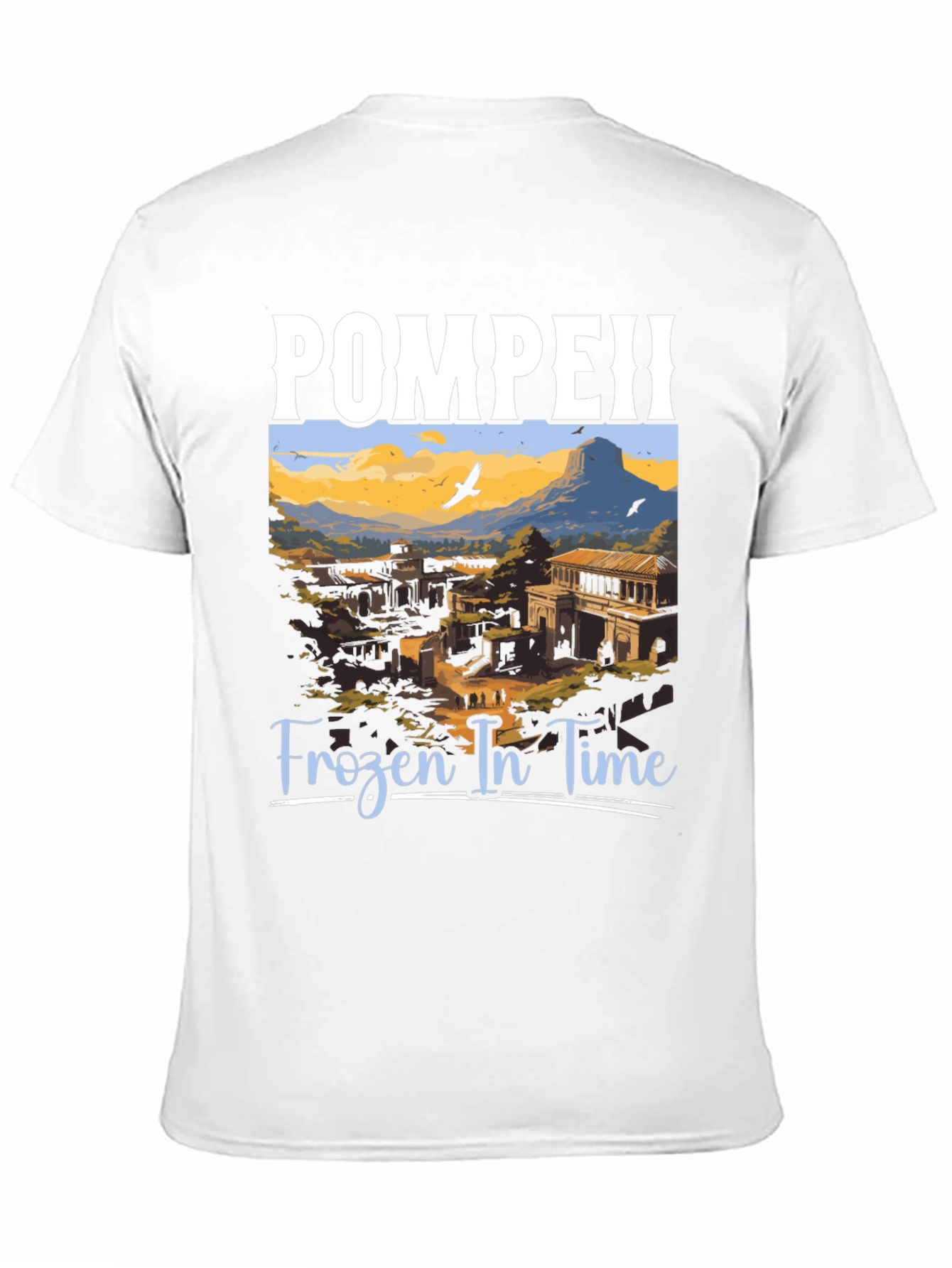 Pompeii Frozen in Time Graphic Tee