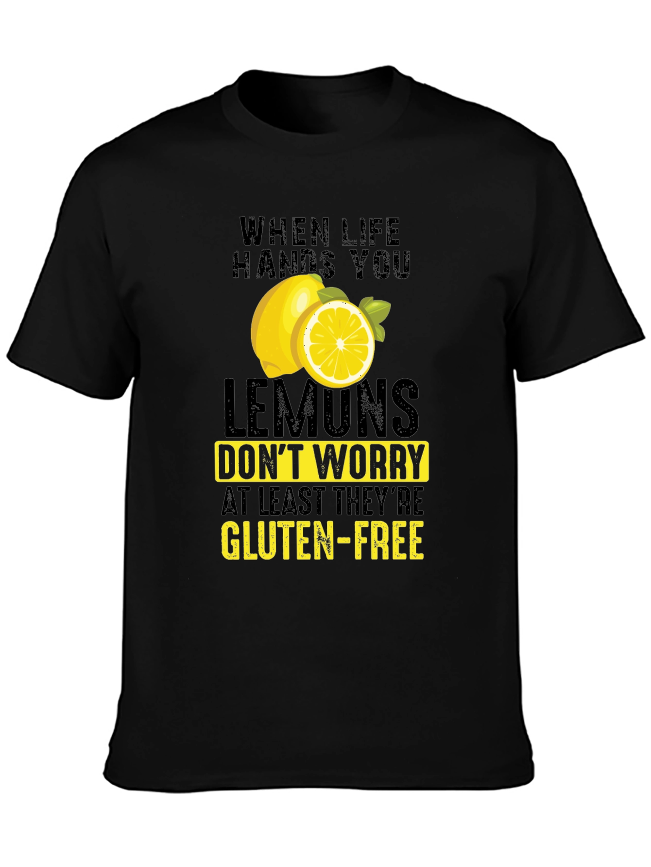 Funny Lemon Gluten-Free T-Shirt