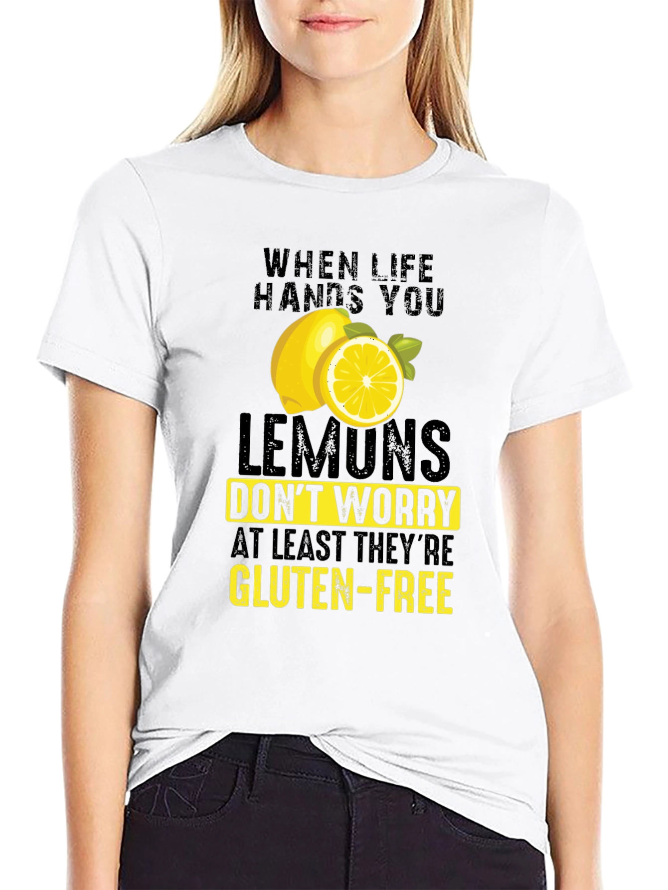 Funny Lemon Gluten-Free T-Shirt