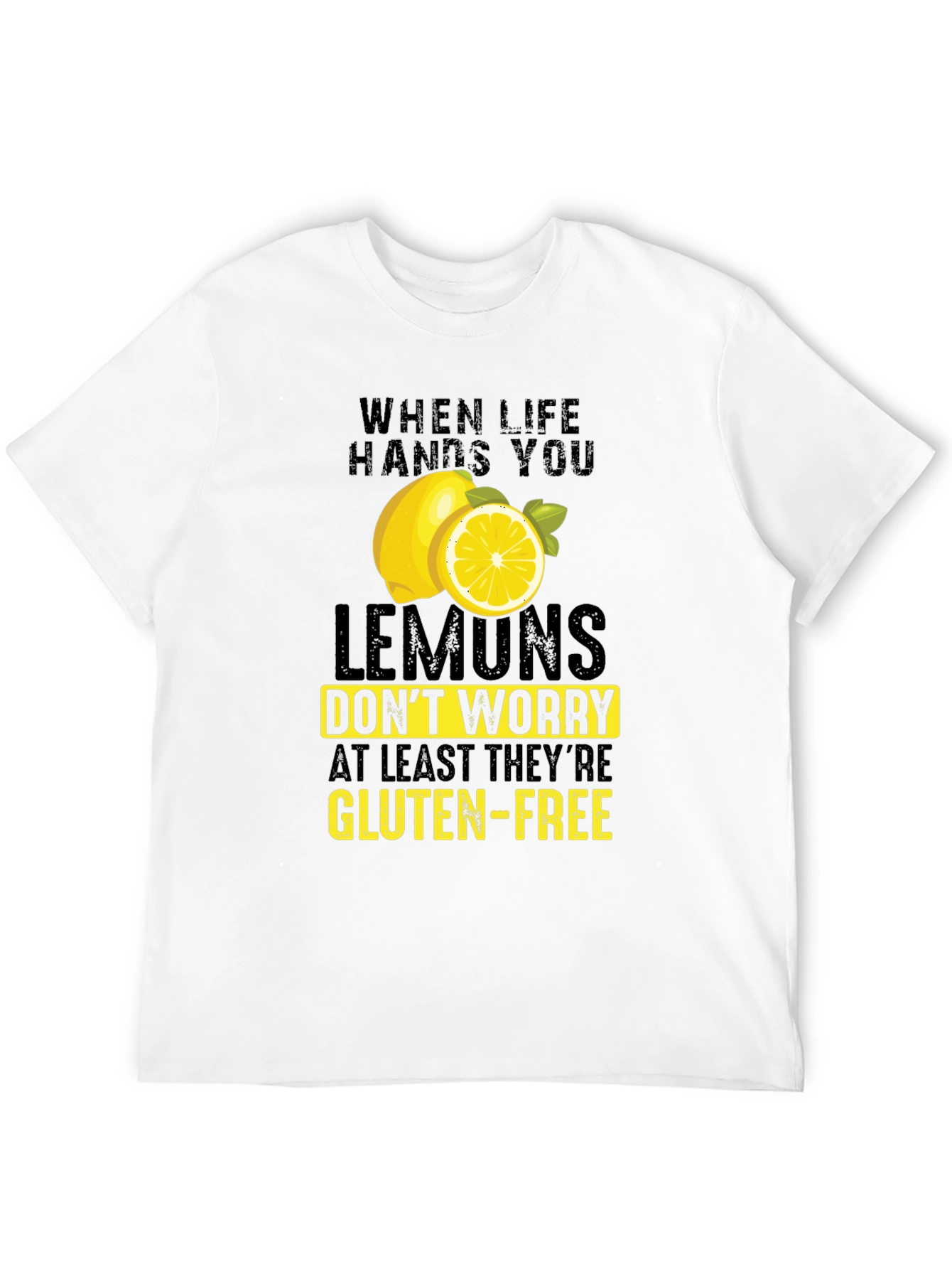 Funny Lemon Gluten-Free T-Shirt