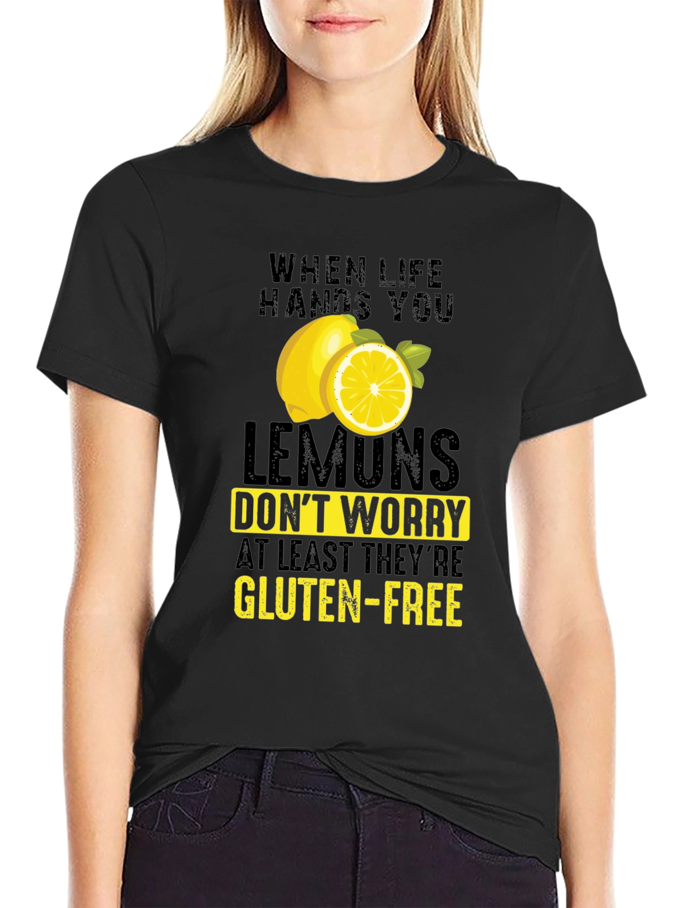 Funny Lemon Gluten-Free T-Shirt