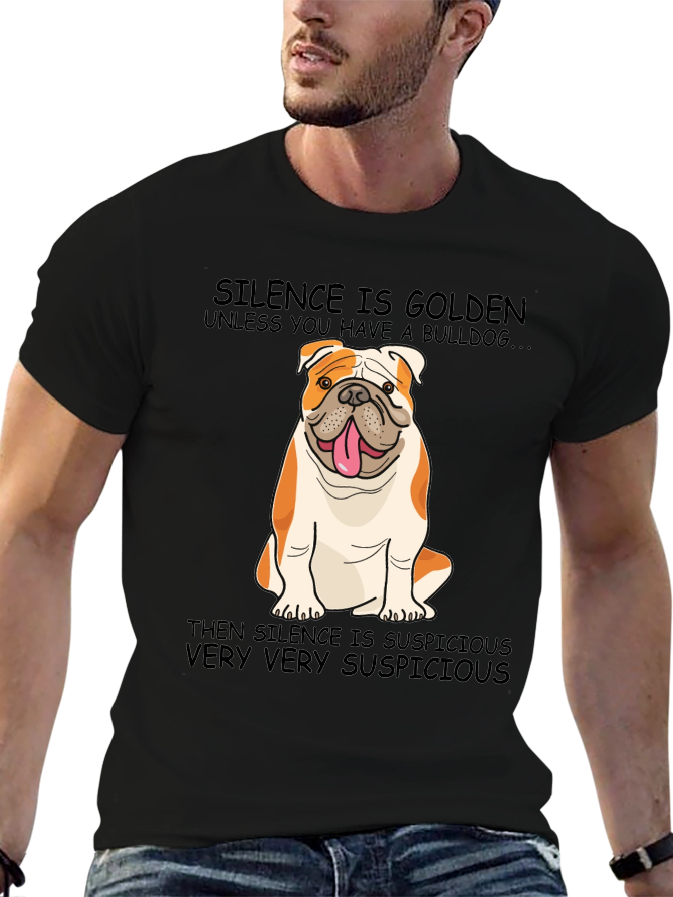 Bulldog Silence T-Shirt