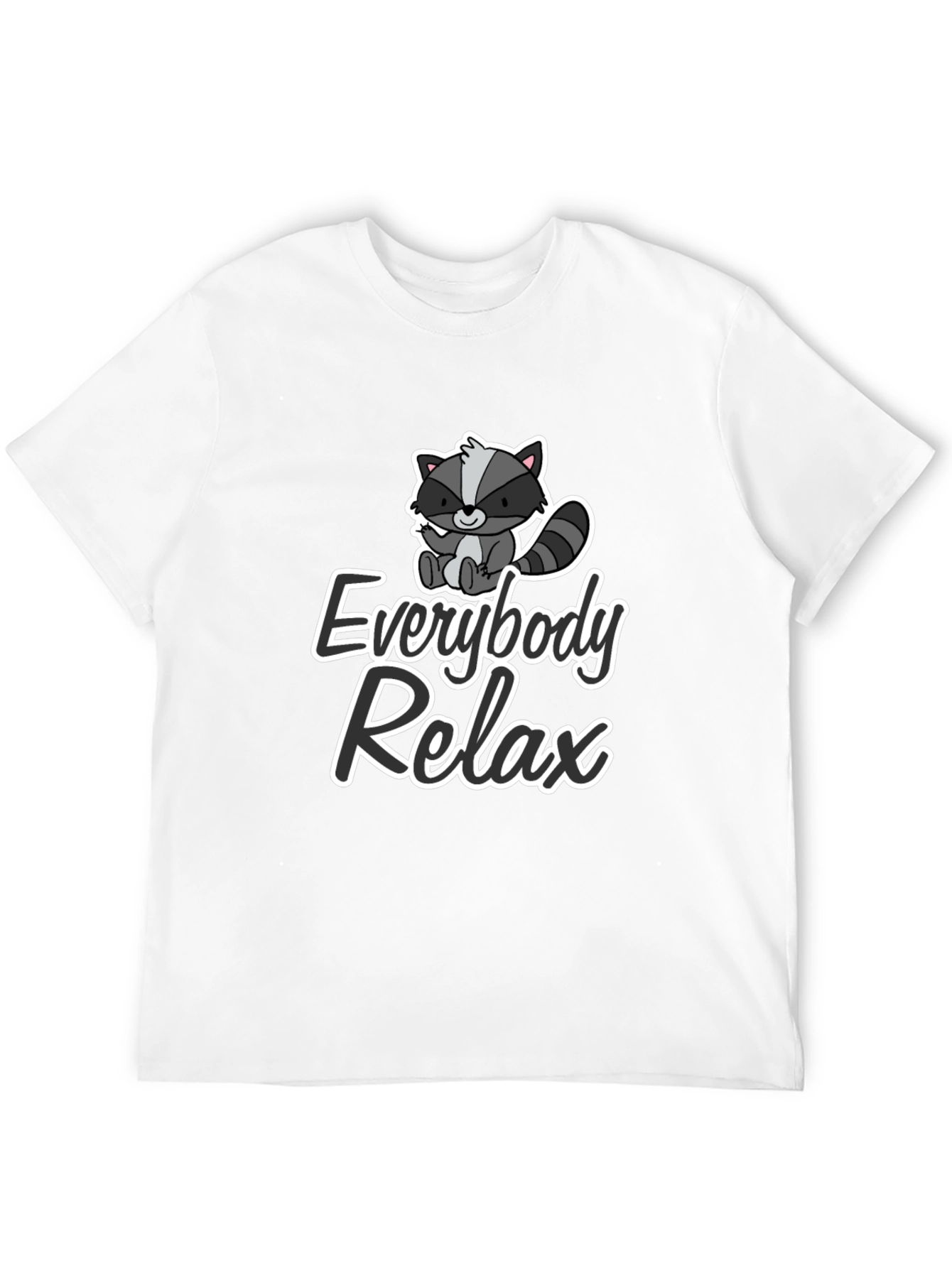 Relax Raccoon Graphic Tee