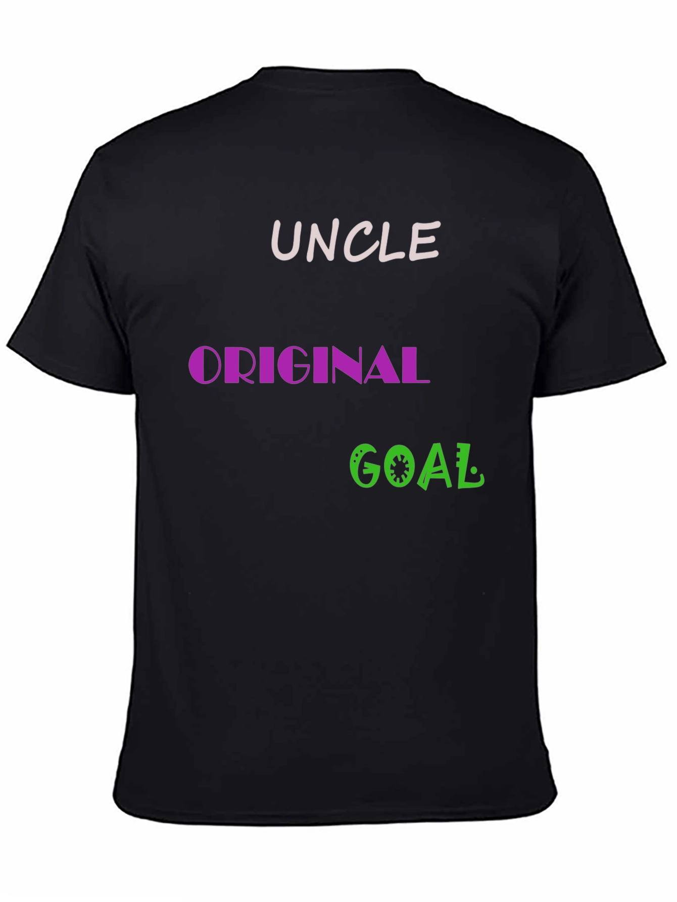 Uncle Original Goal Black Graphic Tee