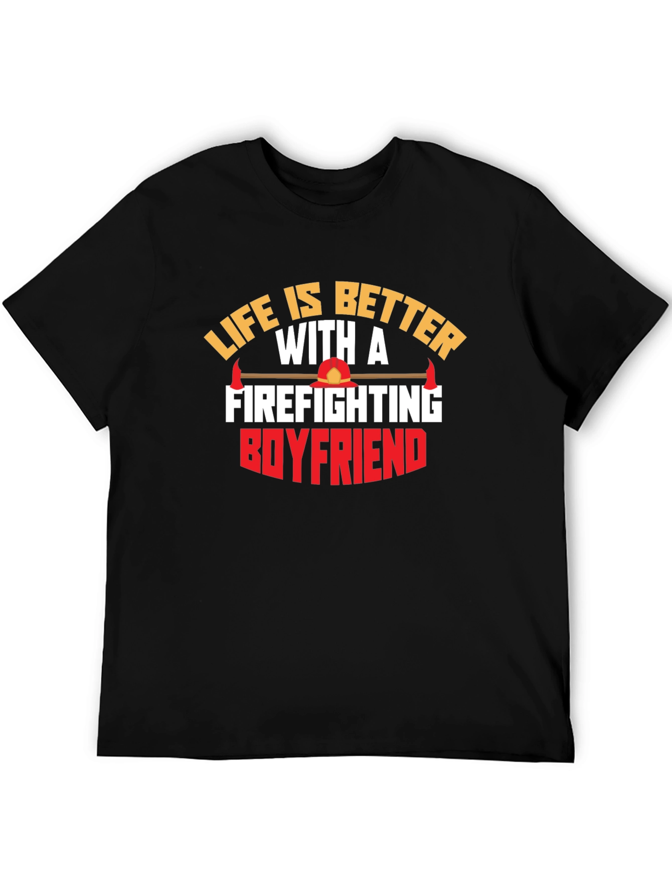 Firefighting Boyfriend Graphic Tee