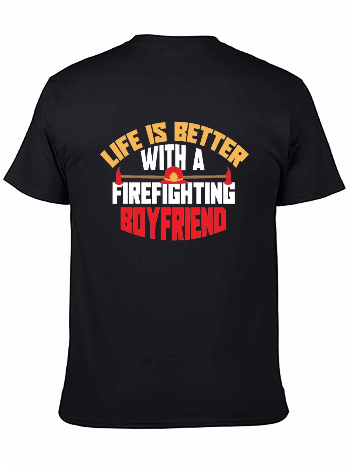 Firefighting Boyfriend Graphic Tee