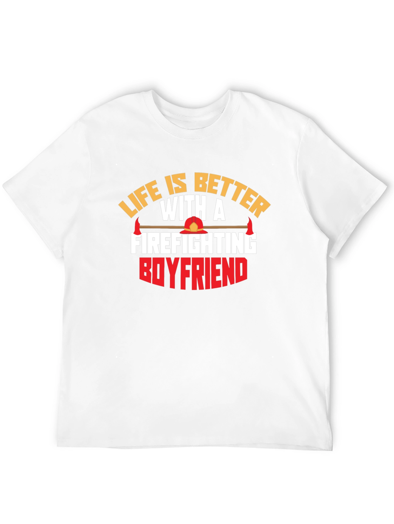 Firefighting Boyfriend Graphic Tee