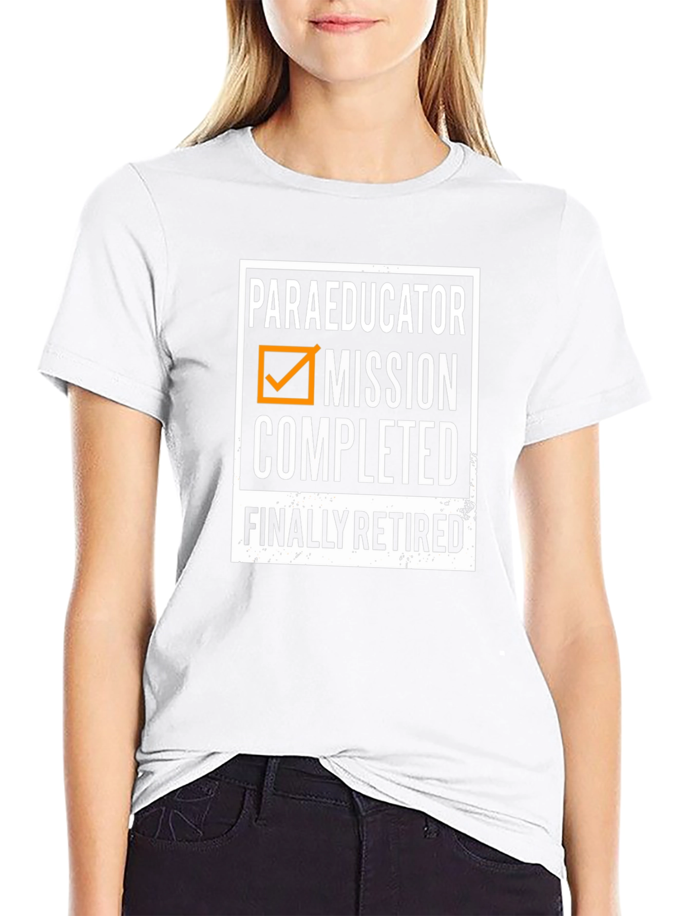 Paraeducator Retirement T-Shirt - Mission Completed!