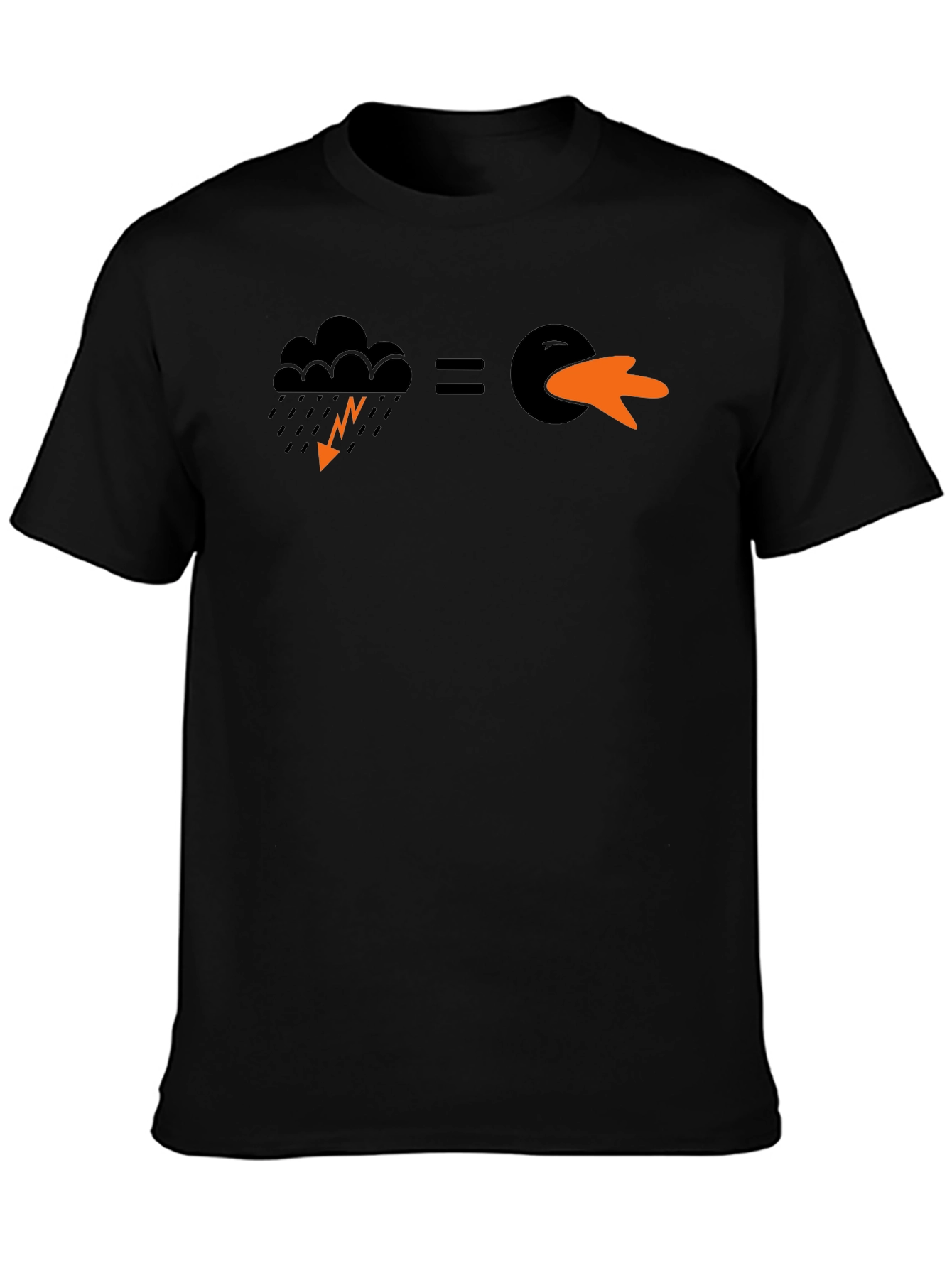 Funny Weather Duck Short-Sleeve T-Shirt