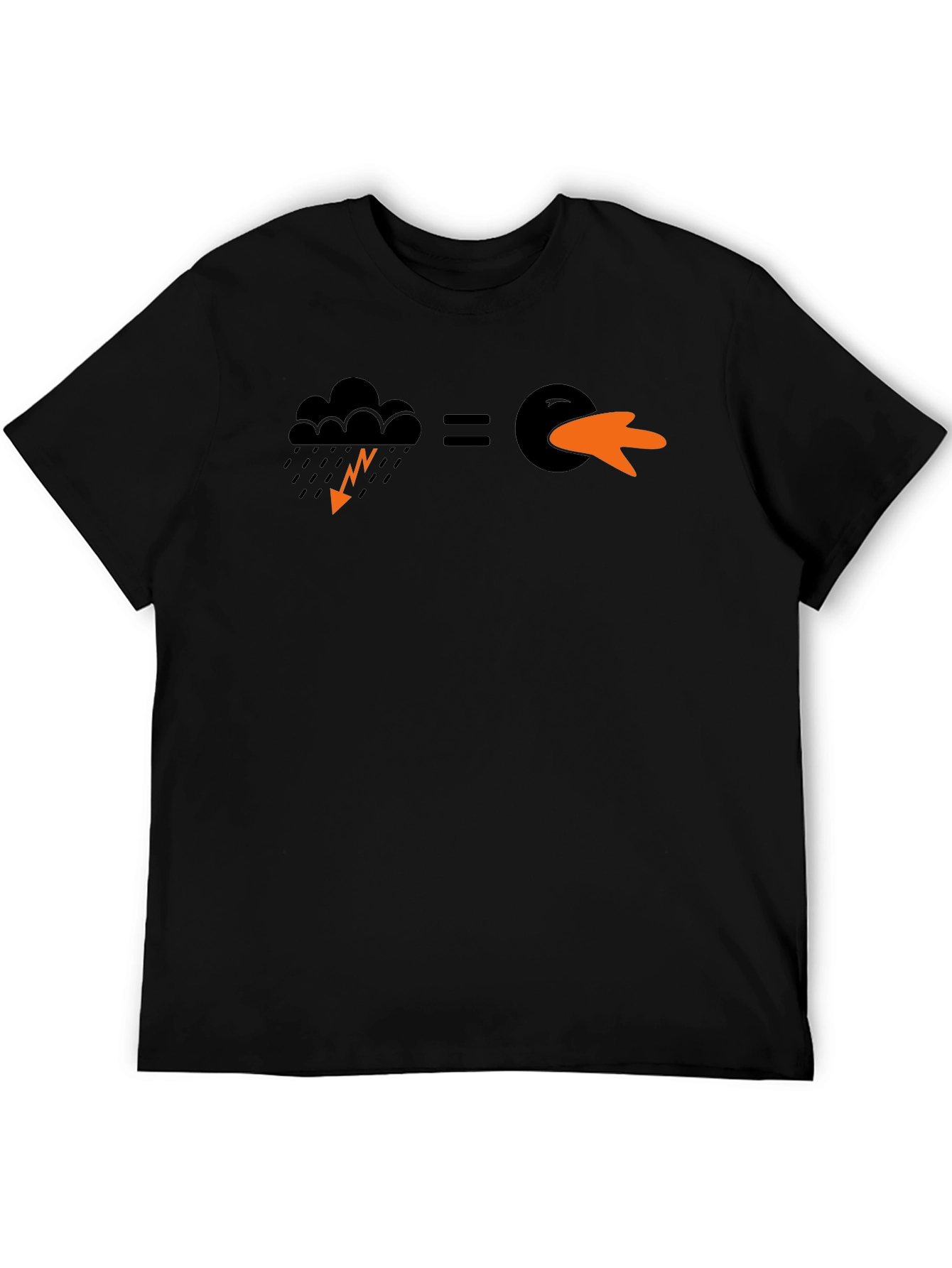 Funny Weather Duck Short-Sleeve T-Shirt