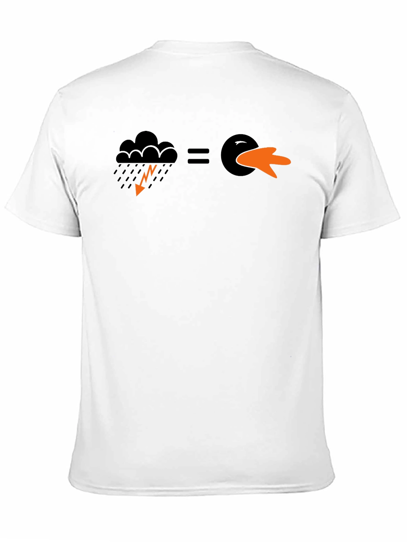 Funny Weather Duck Short-Sleeve T-Shirt