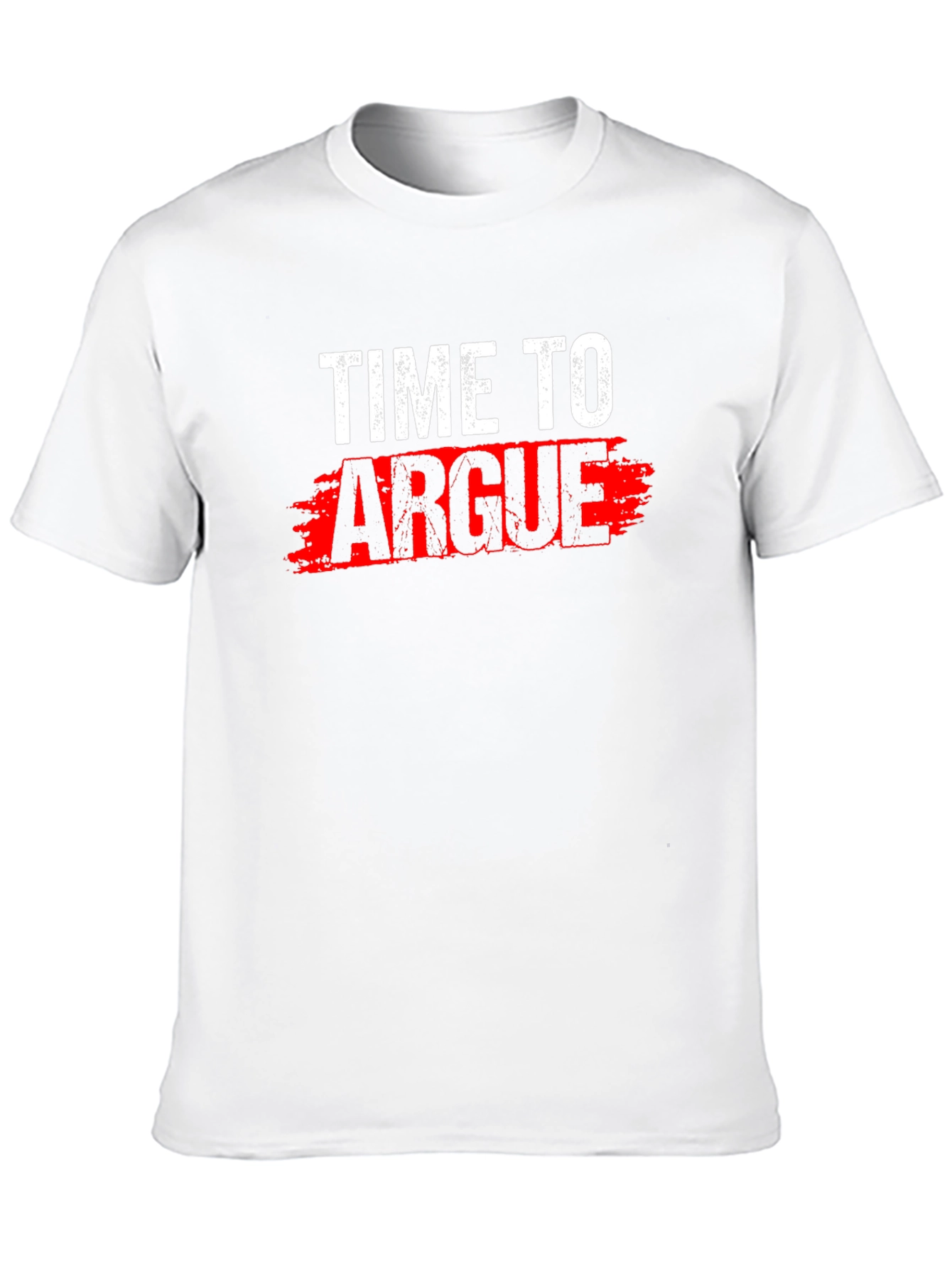 Time To Argue Graphic Tee - Black