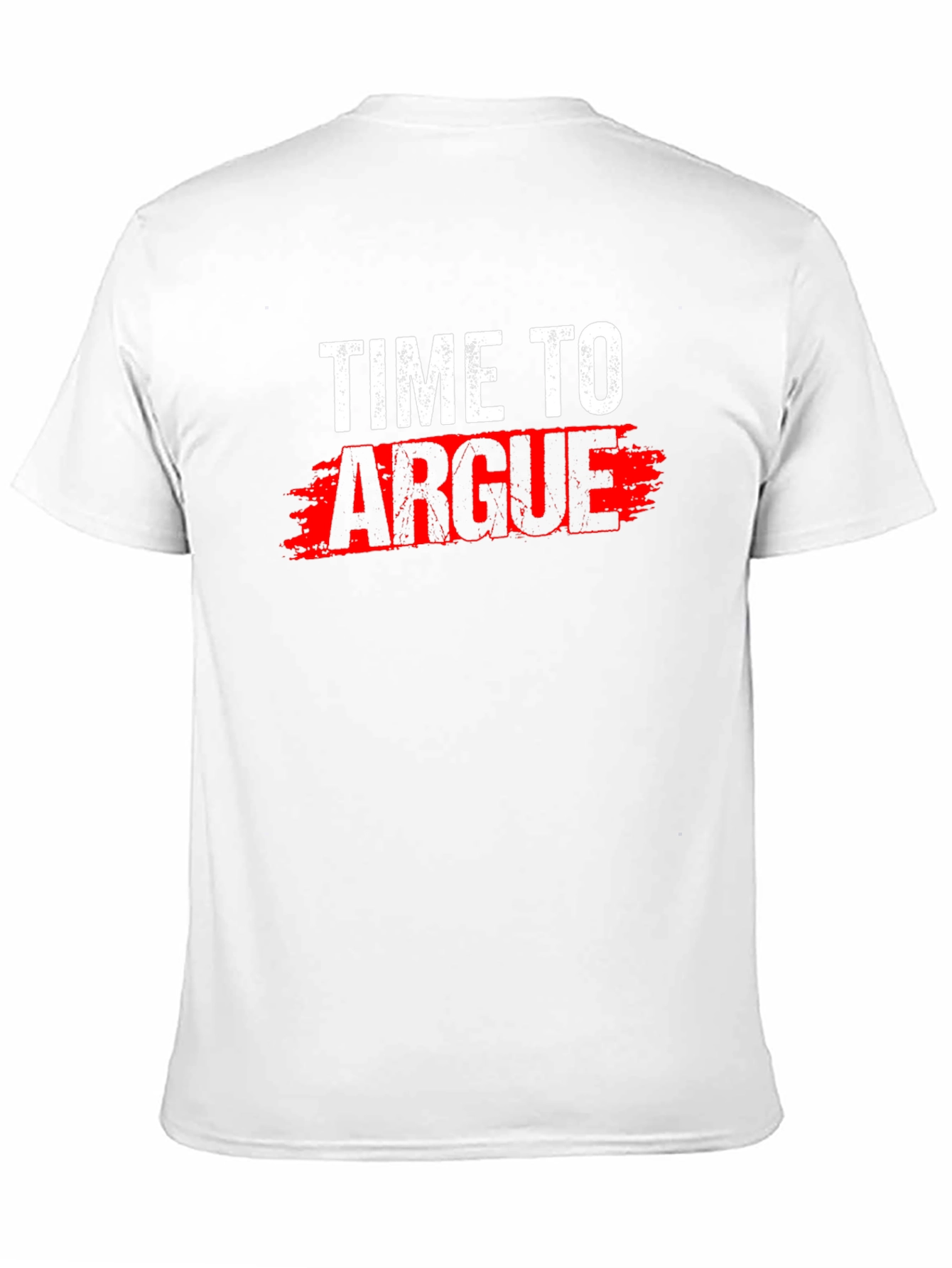 Time To Argue Graphic Tee - Black