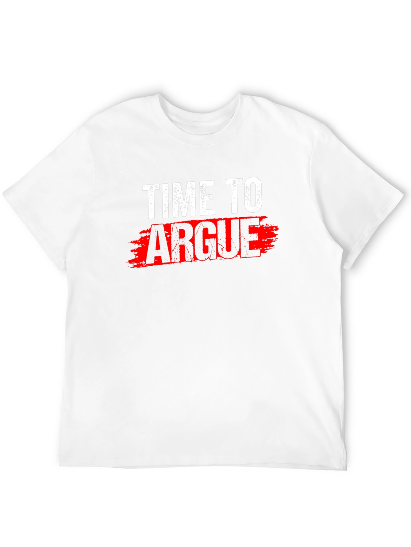 Time To Argue Graphic Tee - Black