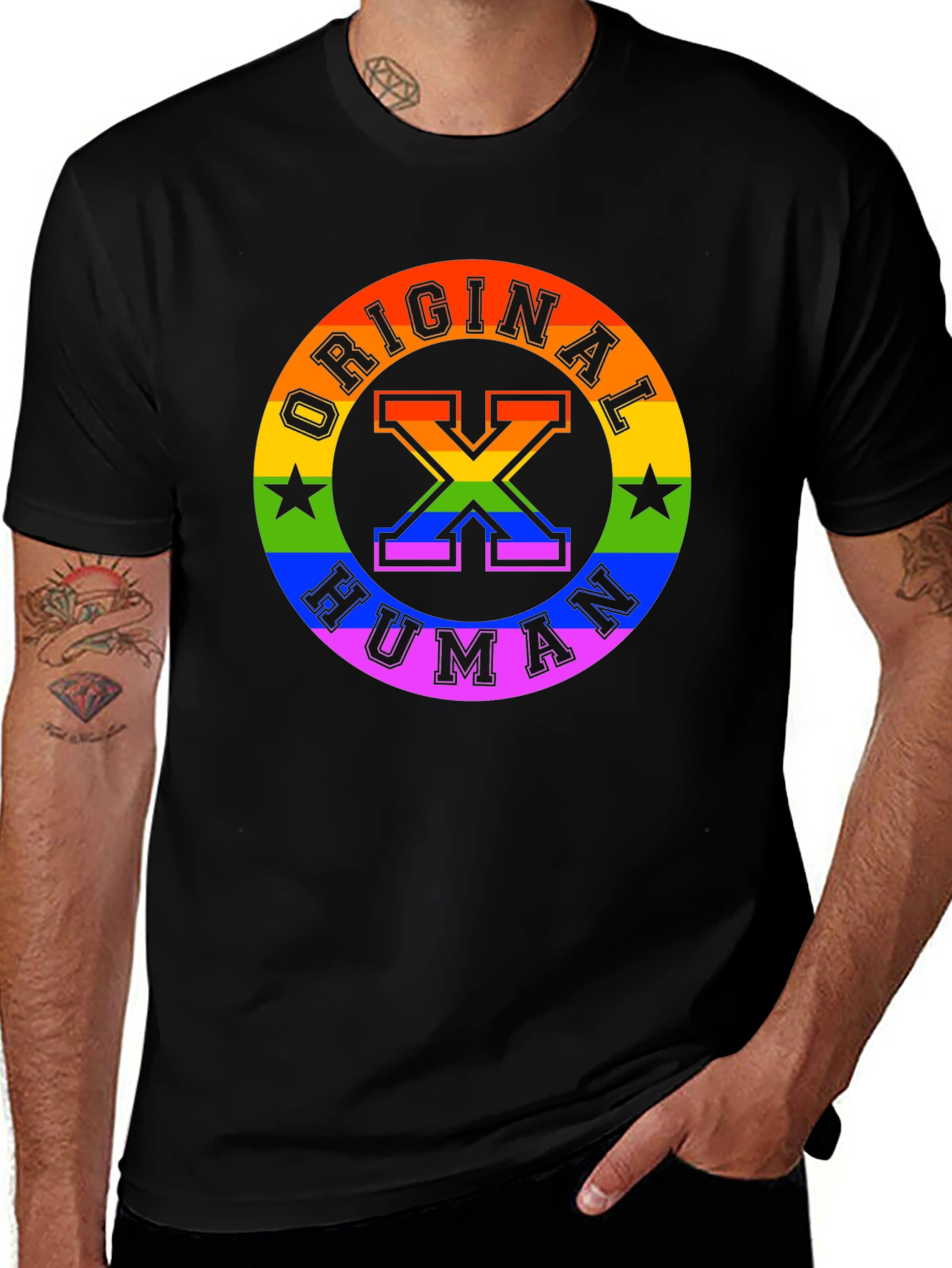 Original Human LGBTQ+ Pride T-Shirt