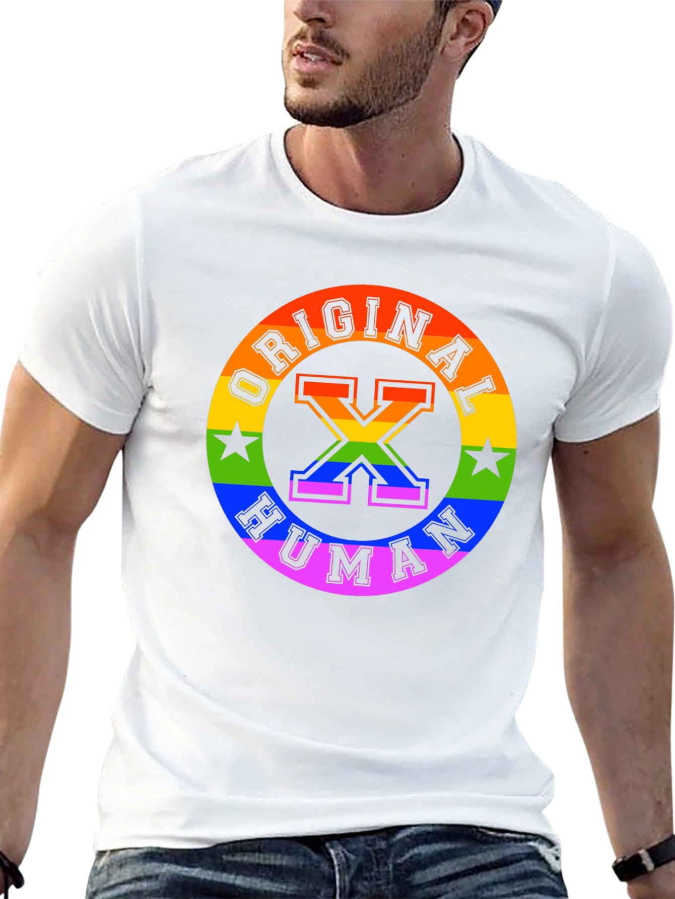 Original Human LGBTQ+ Pride T-Shirt