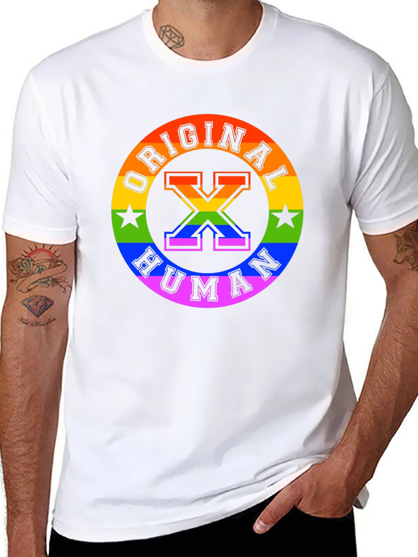 Original Human LGBTQ+ Pride T-Shirt