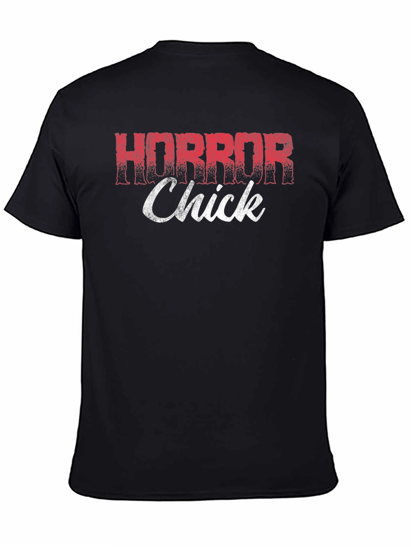 Horror Chick Graphic Tee - Black T-Shirt
