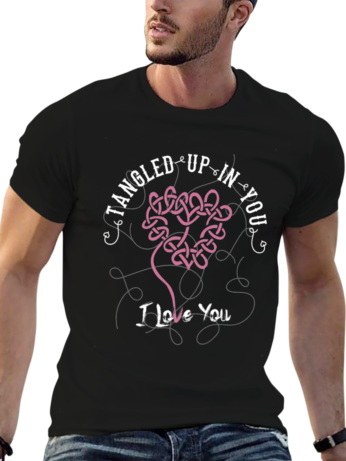 Tangled Up In You - I Love You T-Shirt
