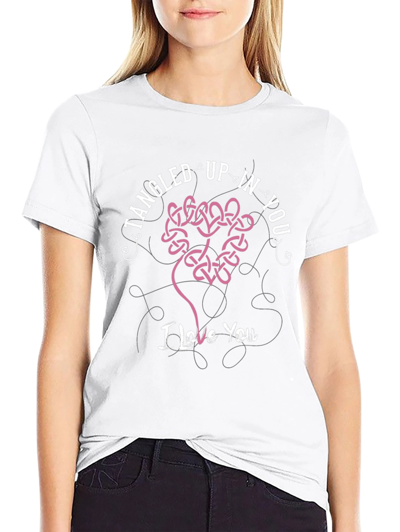 Tangled Up In You - I Love You T-Shirt
