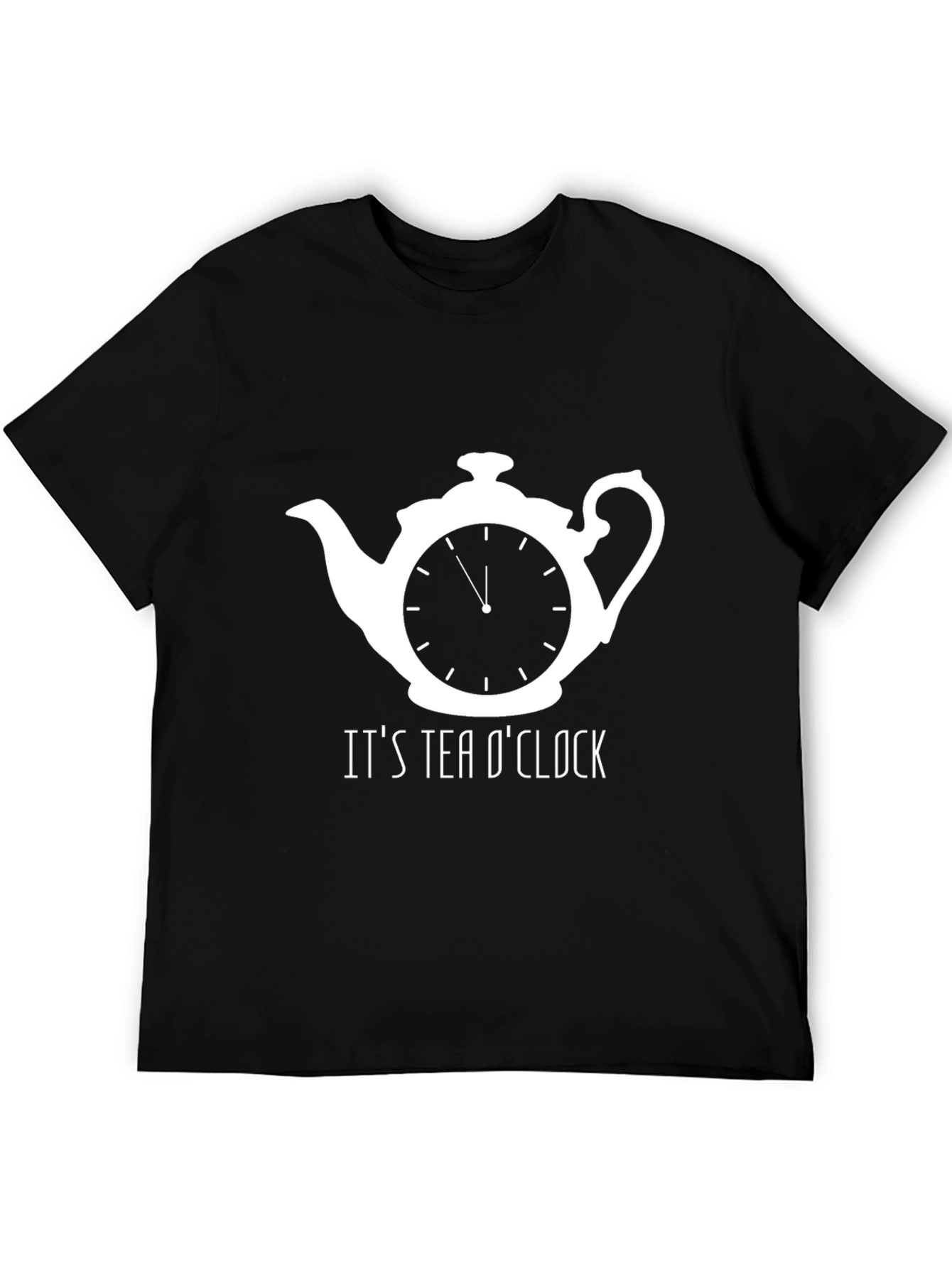 Its Tea OClock T-Shirt | Unique Teapot Clock Design