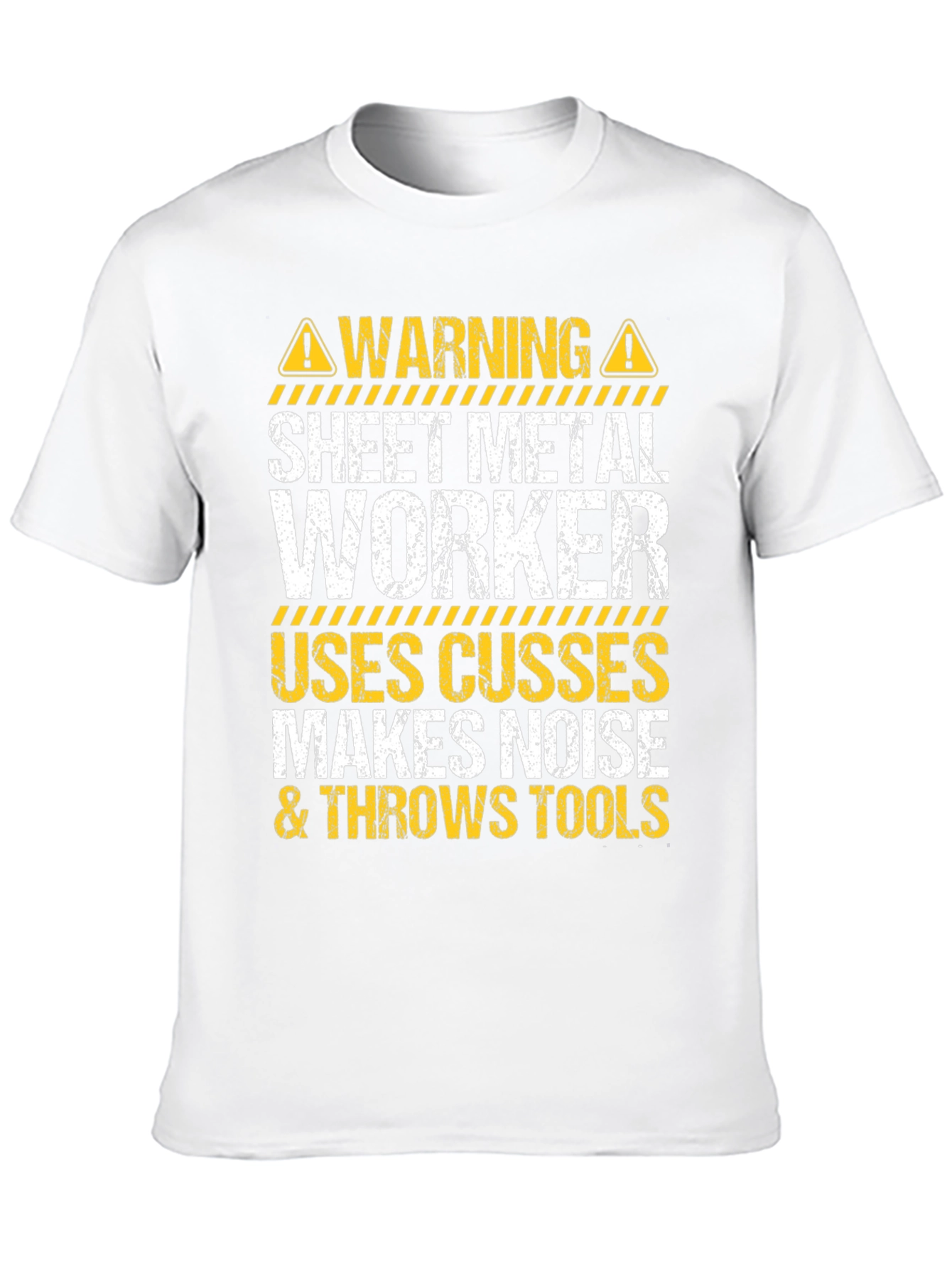 Warning Sheet Metal Worker T-Shirt