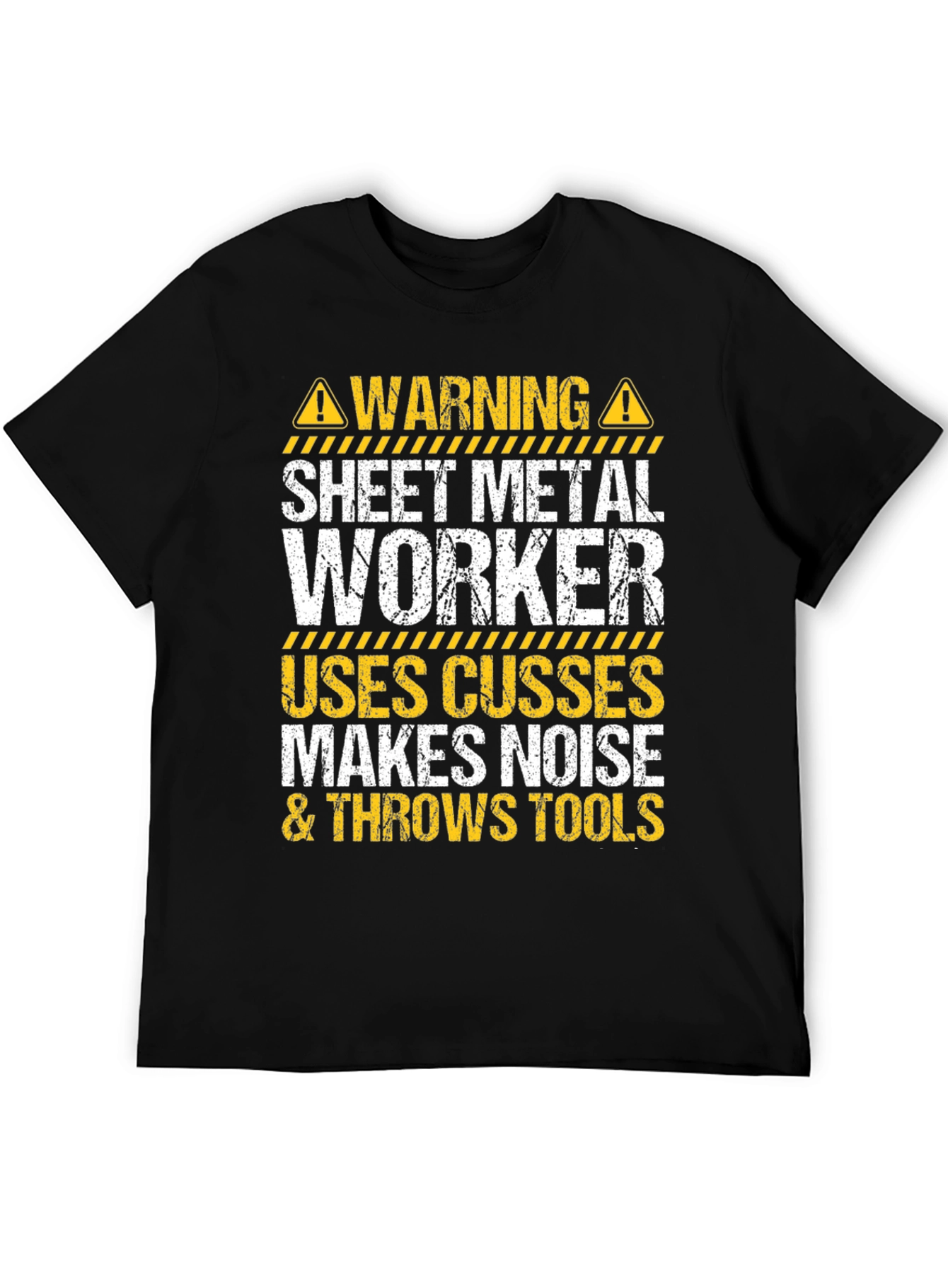 Warning Sheet Metal Worker T-Shirt