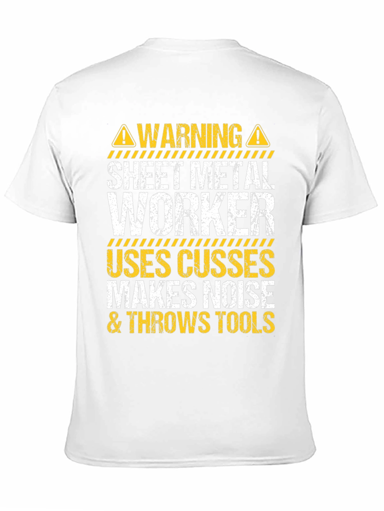 Warning Sheet Metal Worker T-Shirt