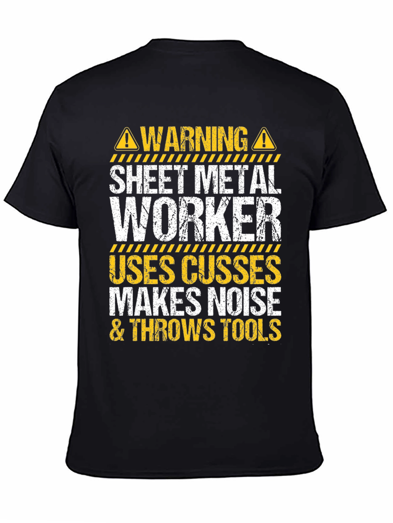 Warning Sheet Metal Worker T-Shirt