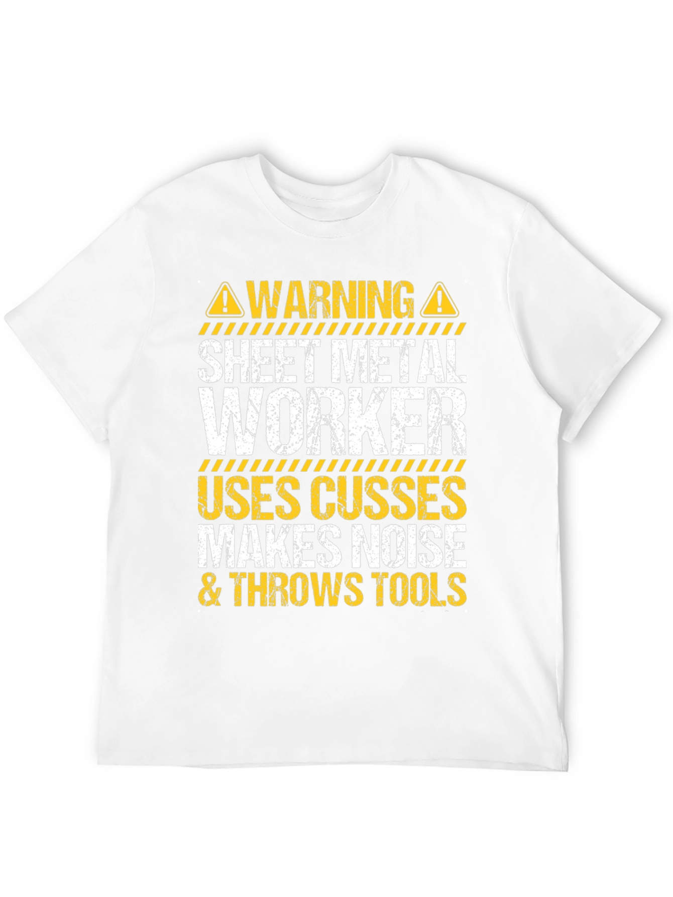Warning Sheet Metal Worker T-Shirt