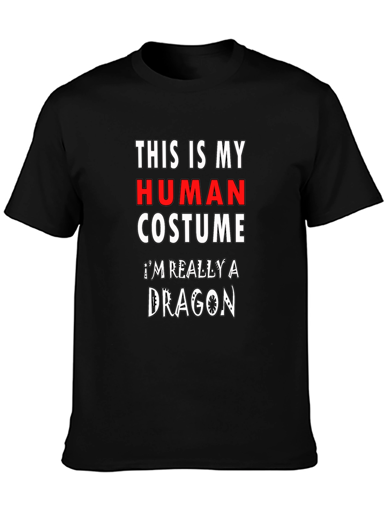 Funny Dragon Human Costume T-Shirt