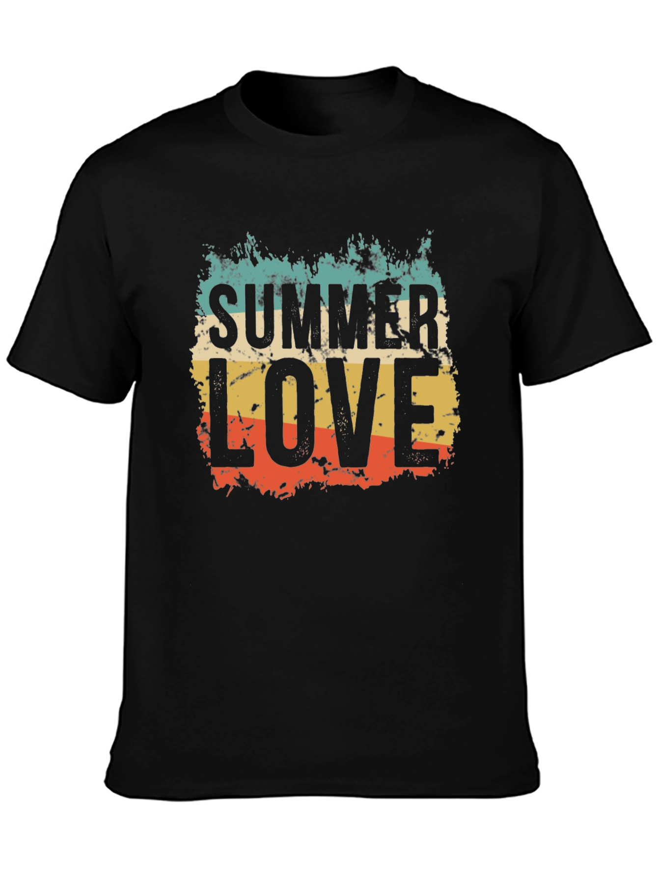 Retro Summer Love Graphic T-Shirt - Soft Cotton Blend