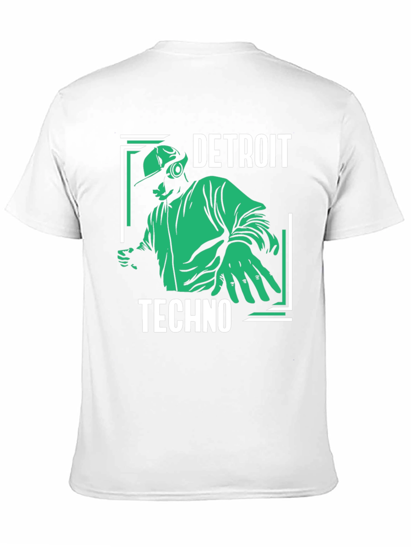 Detroit Techno T-Shirt - DJ Music Rave Tee
