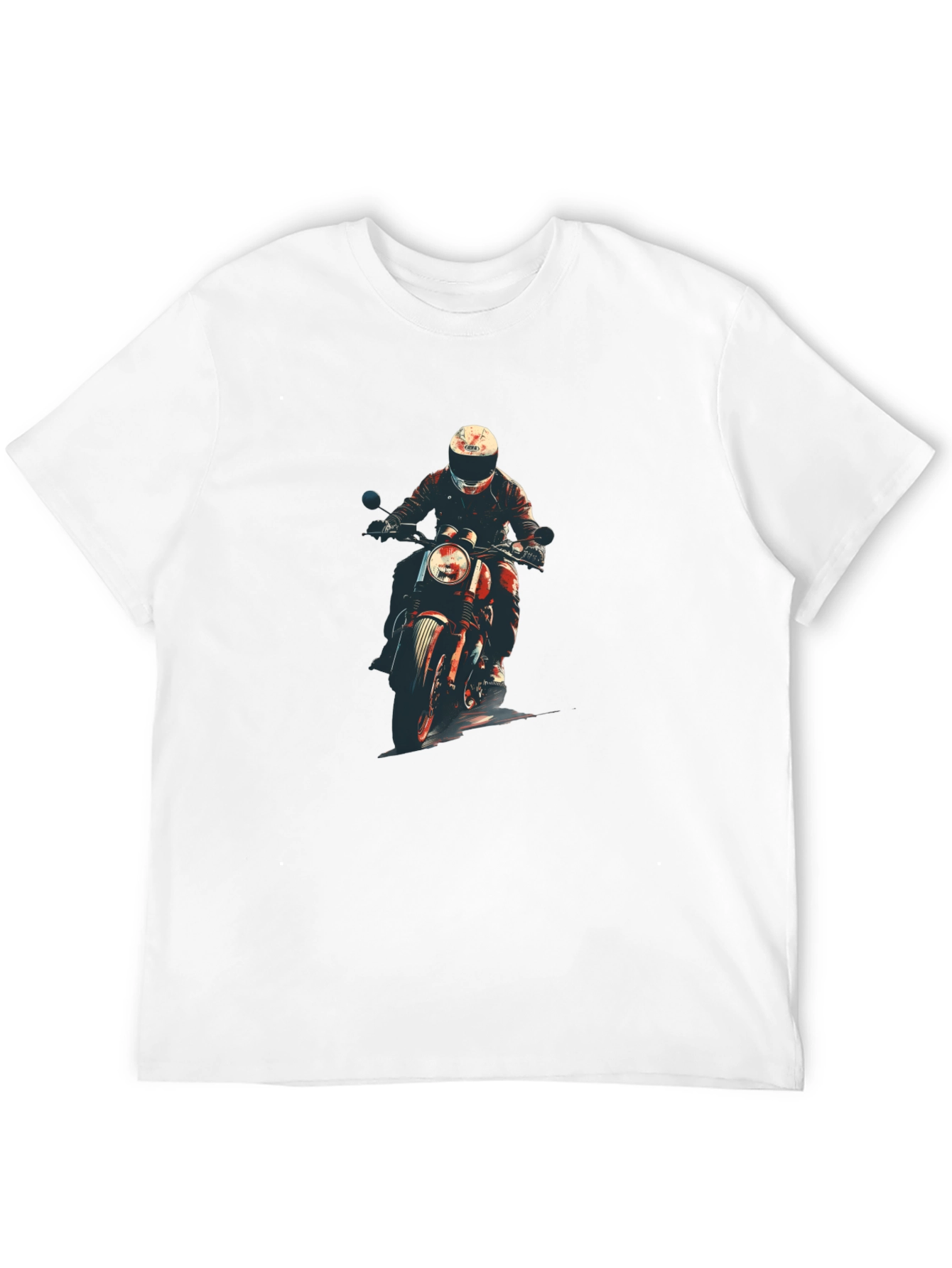 Motorcycle Rider Graphic Tee