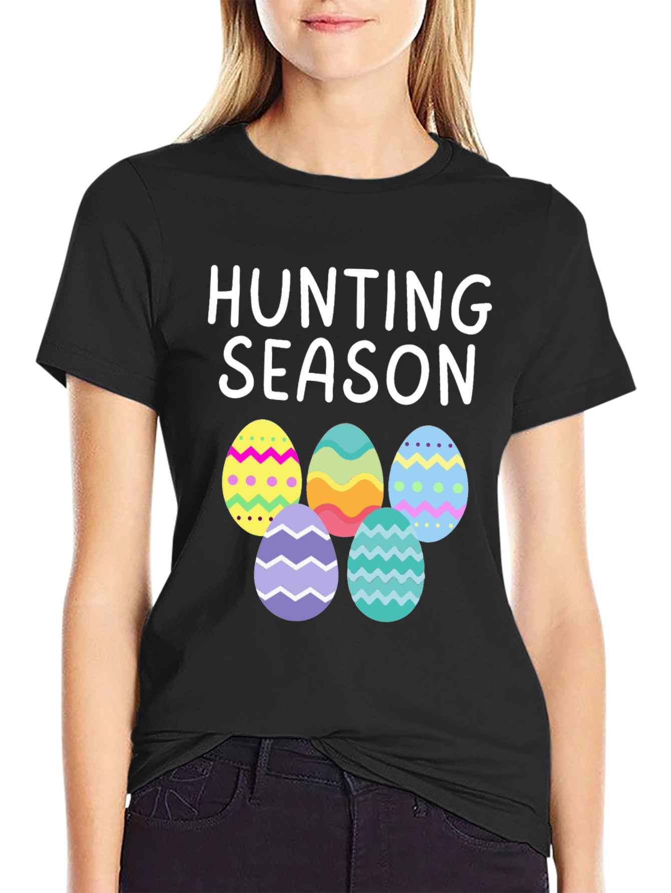 Hunting Season Easter Eggs Graphic Tee