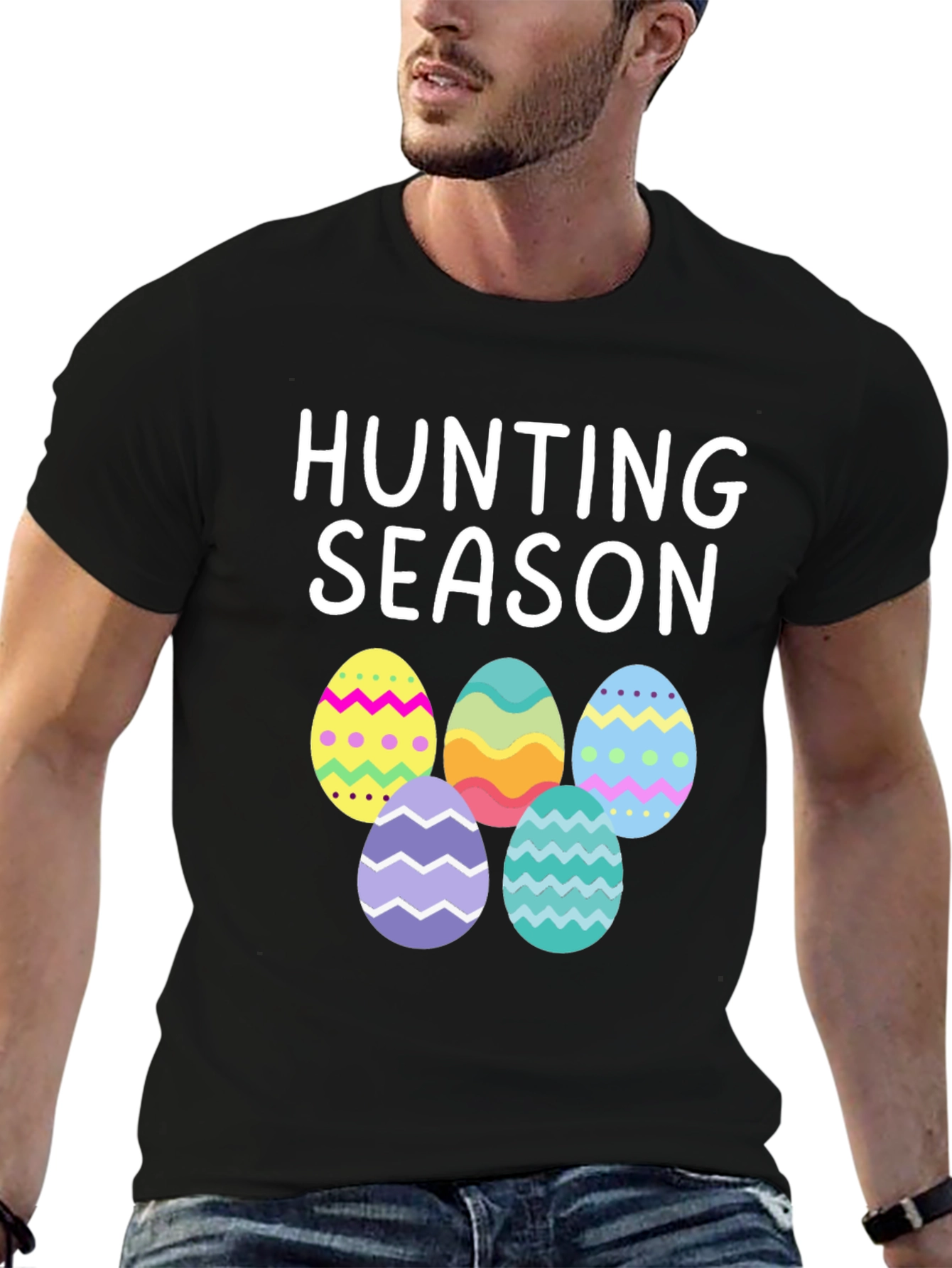 Hunting Season Easter Eggs Graphic Tee