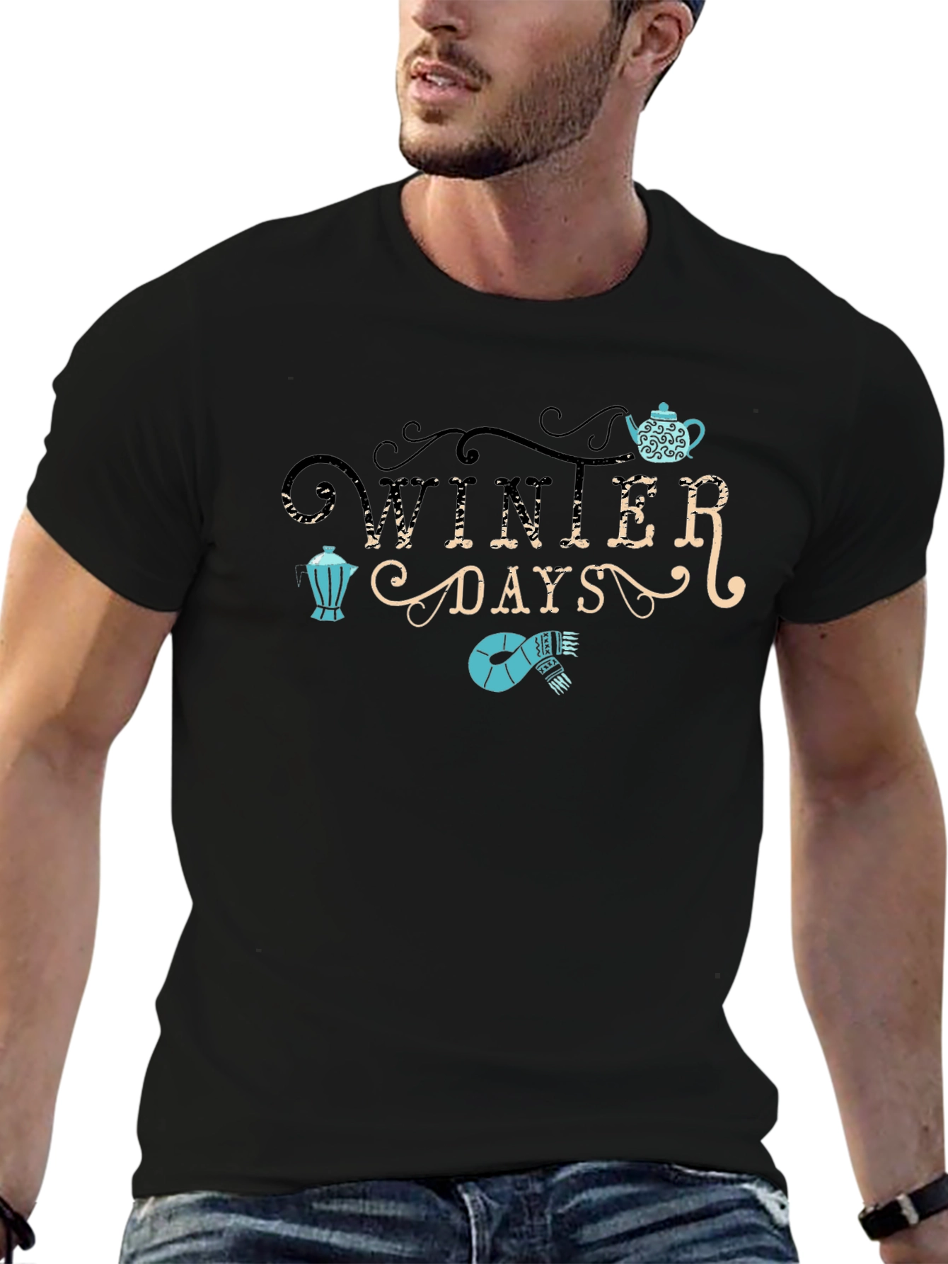 Winter Days Graphic T-Shirt