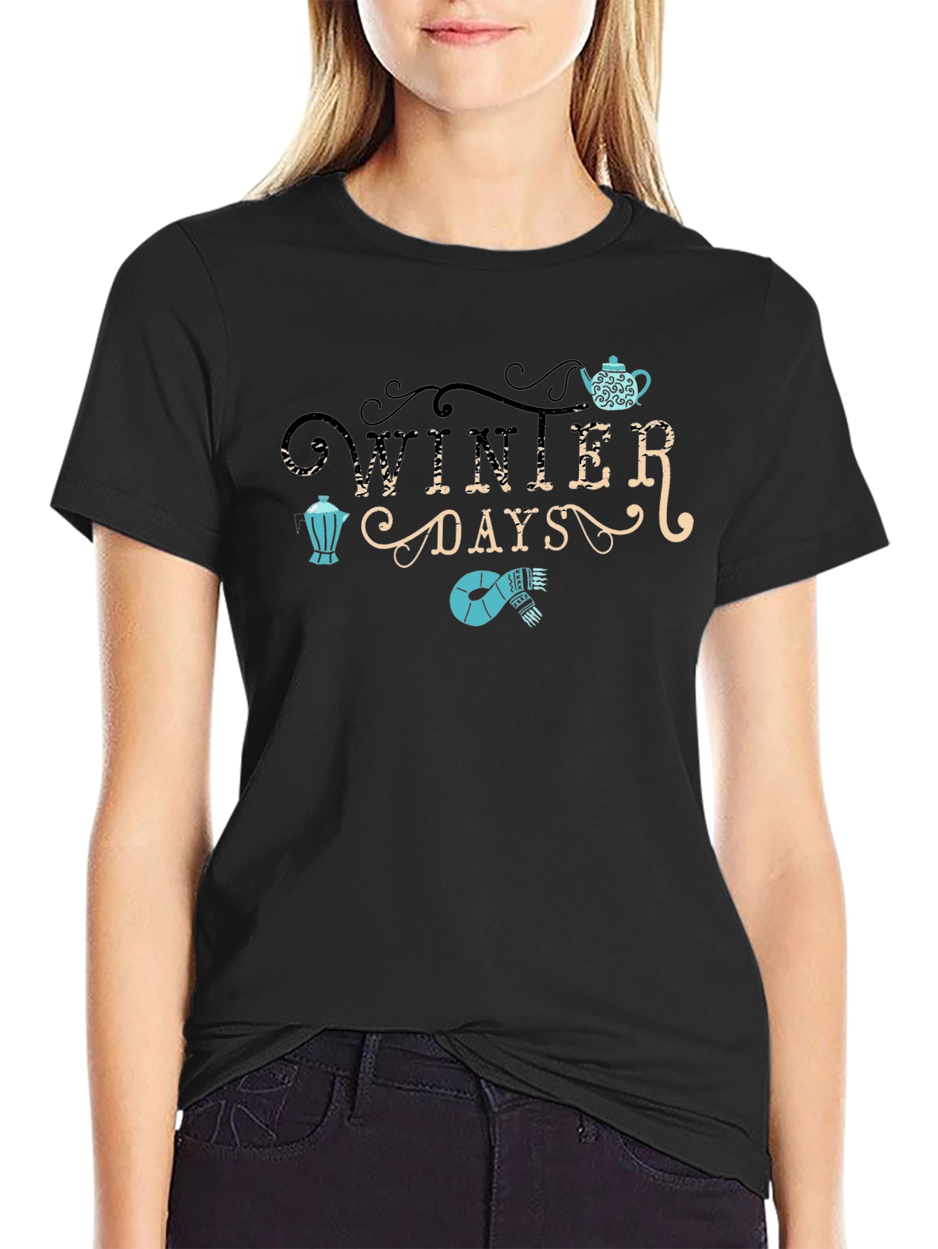Winter Days Graphic T-Shirt